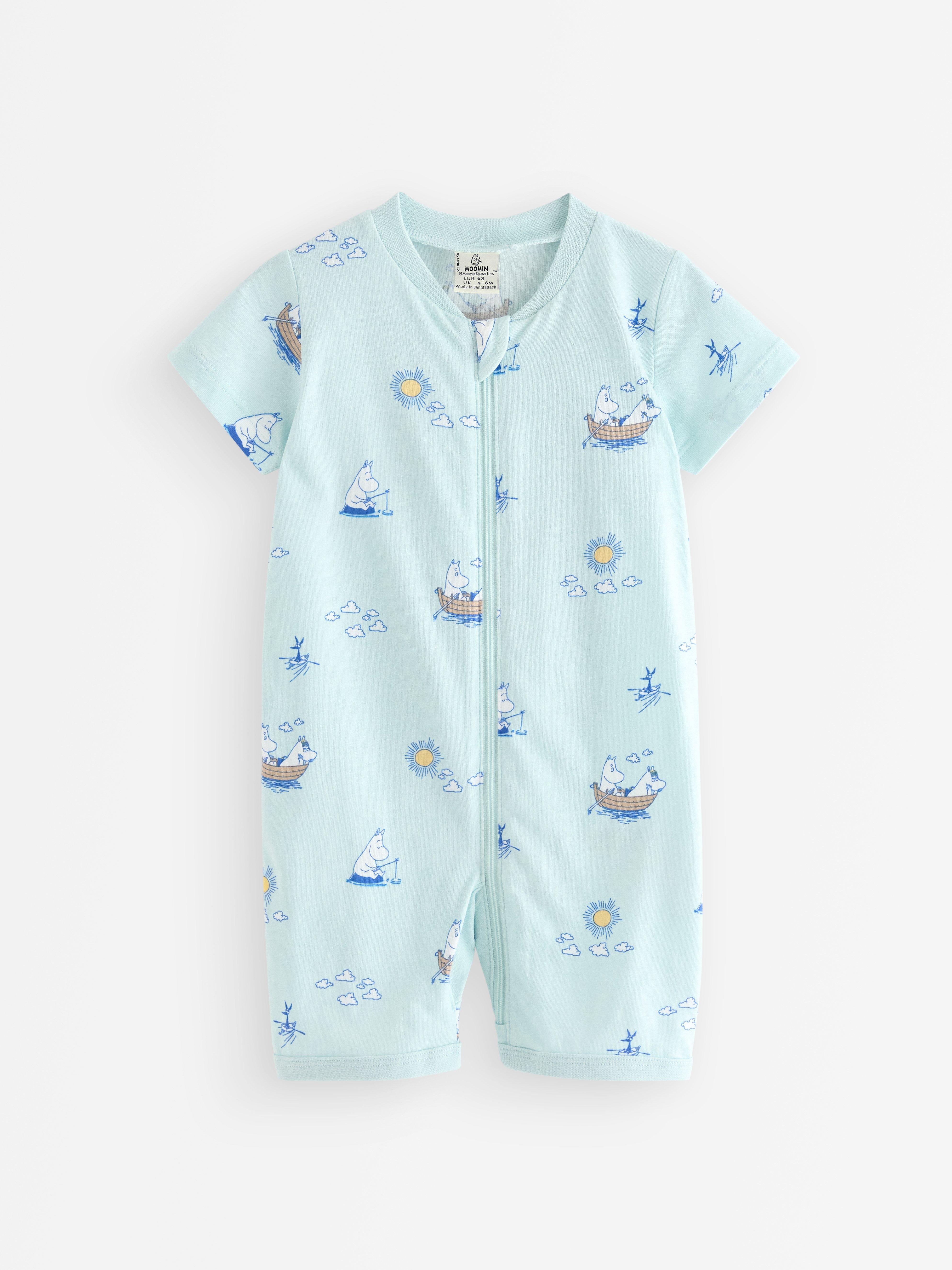 Pyjamas Romper - Børn - Aqua