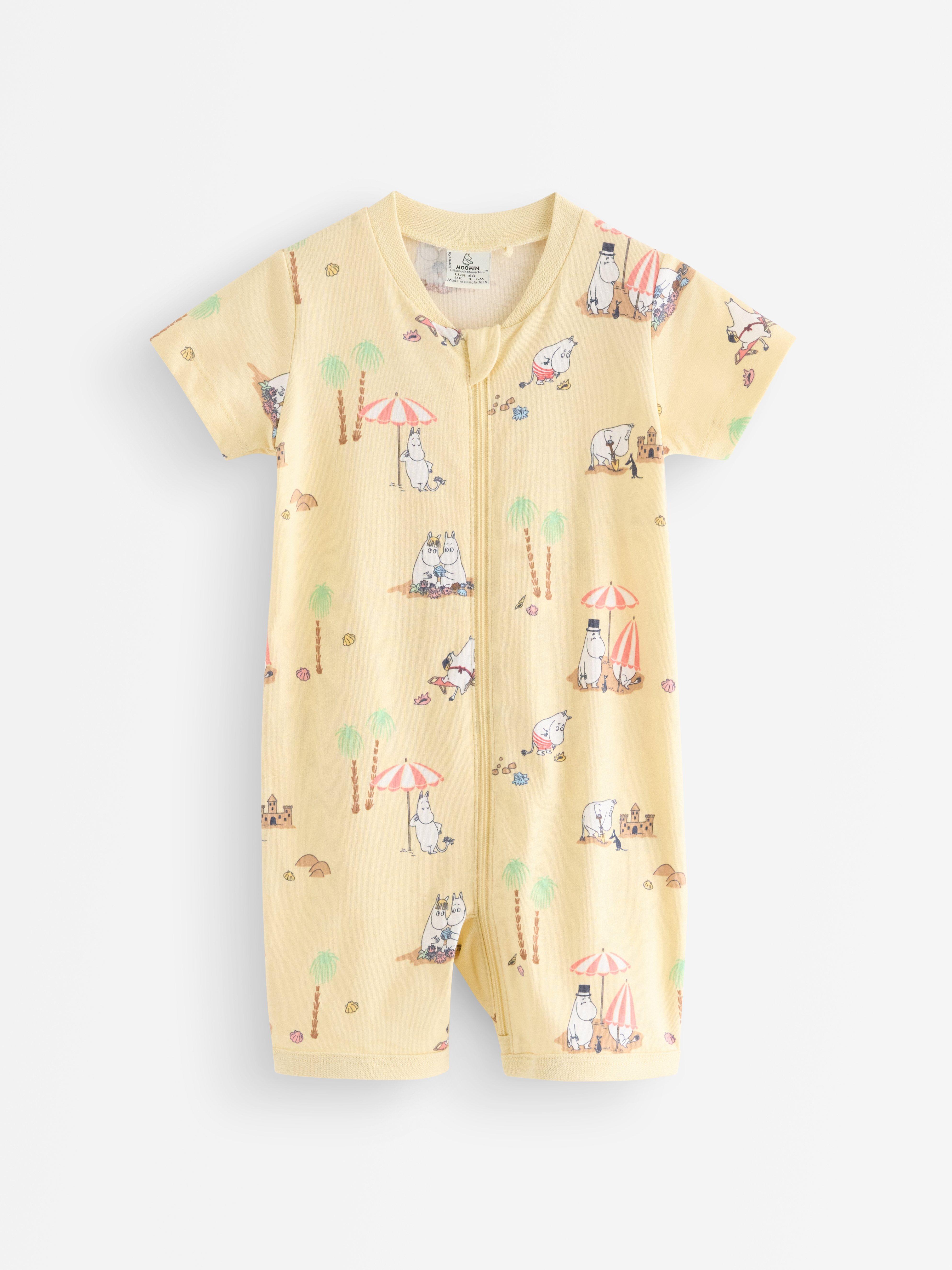 Pyjamasromper - Barn - Gul