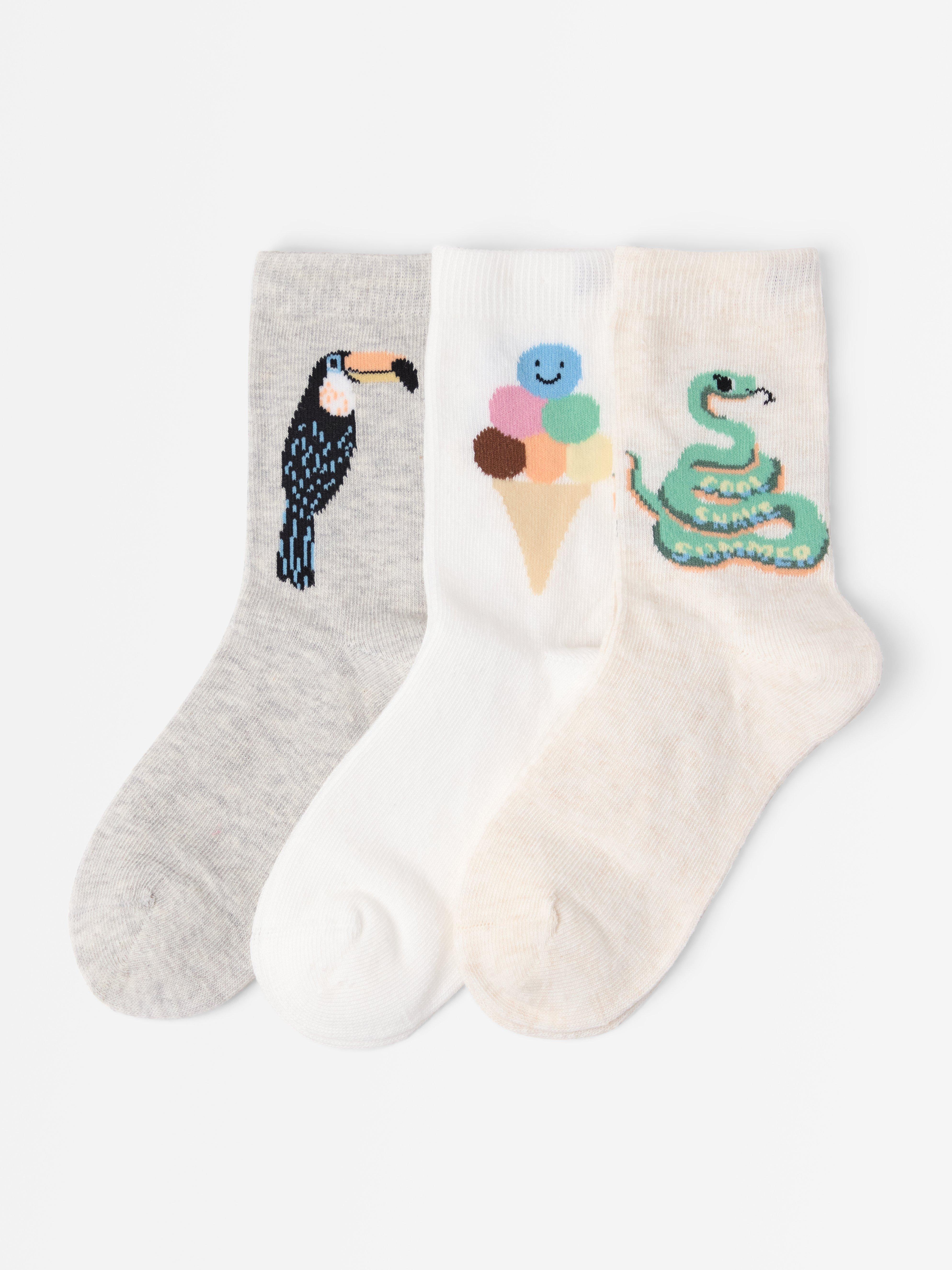Socks - Kids Wear - White