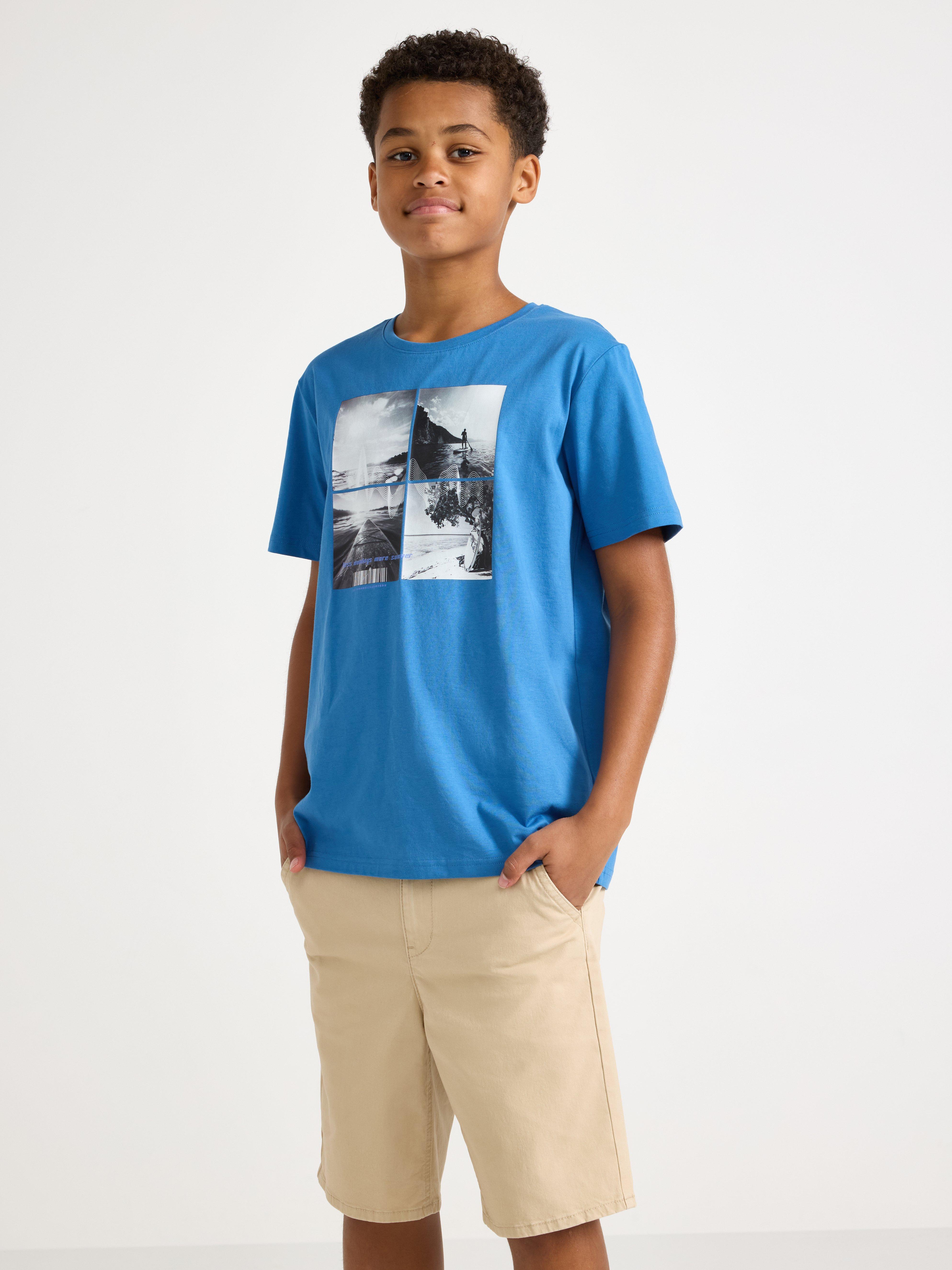 T-shirt - Kids Wear - Blue