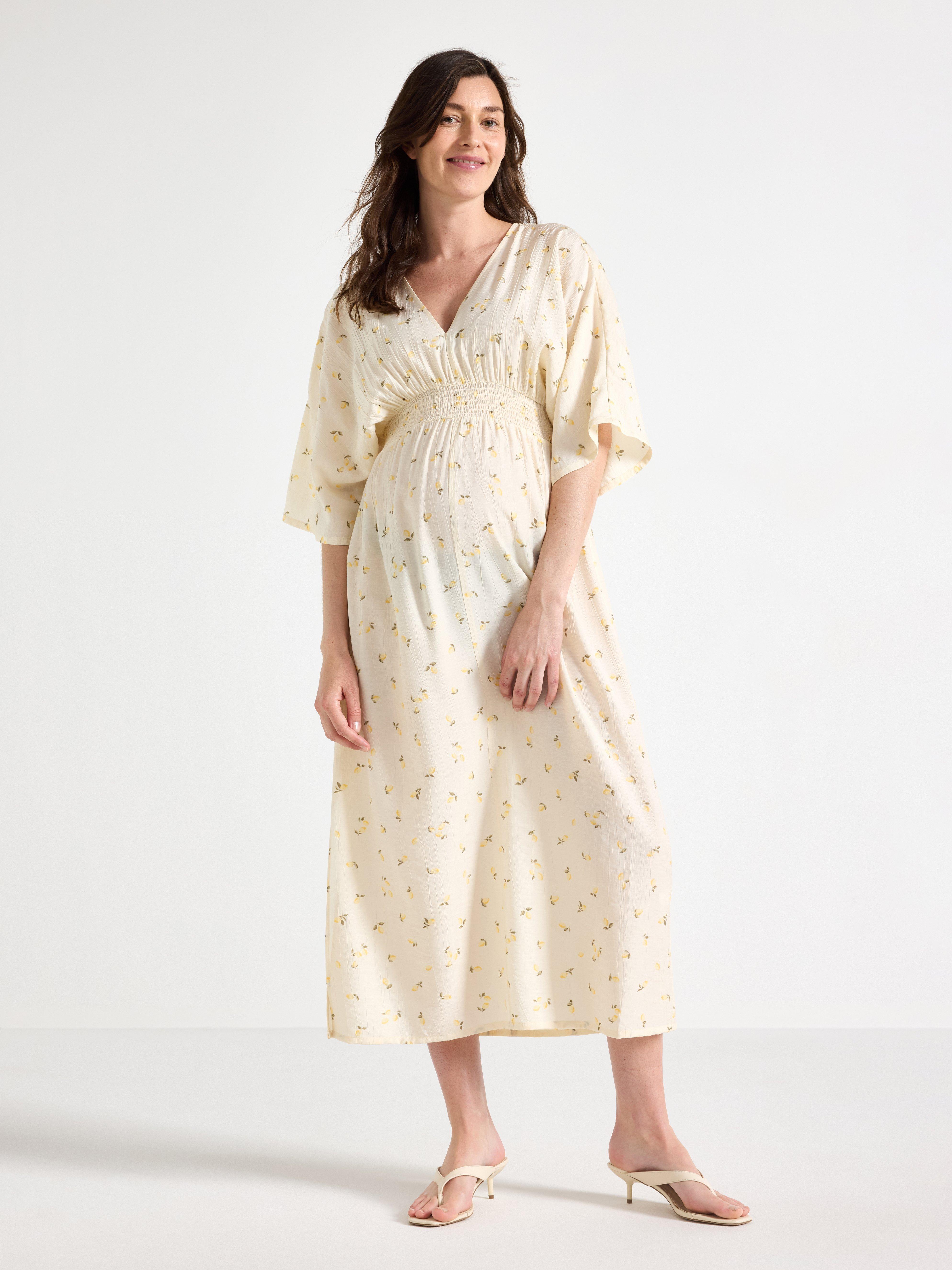 Maternity Dress - Womens Wear - Yellow