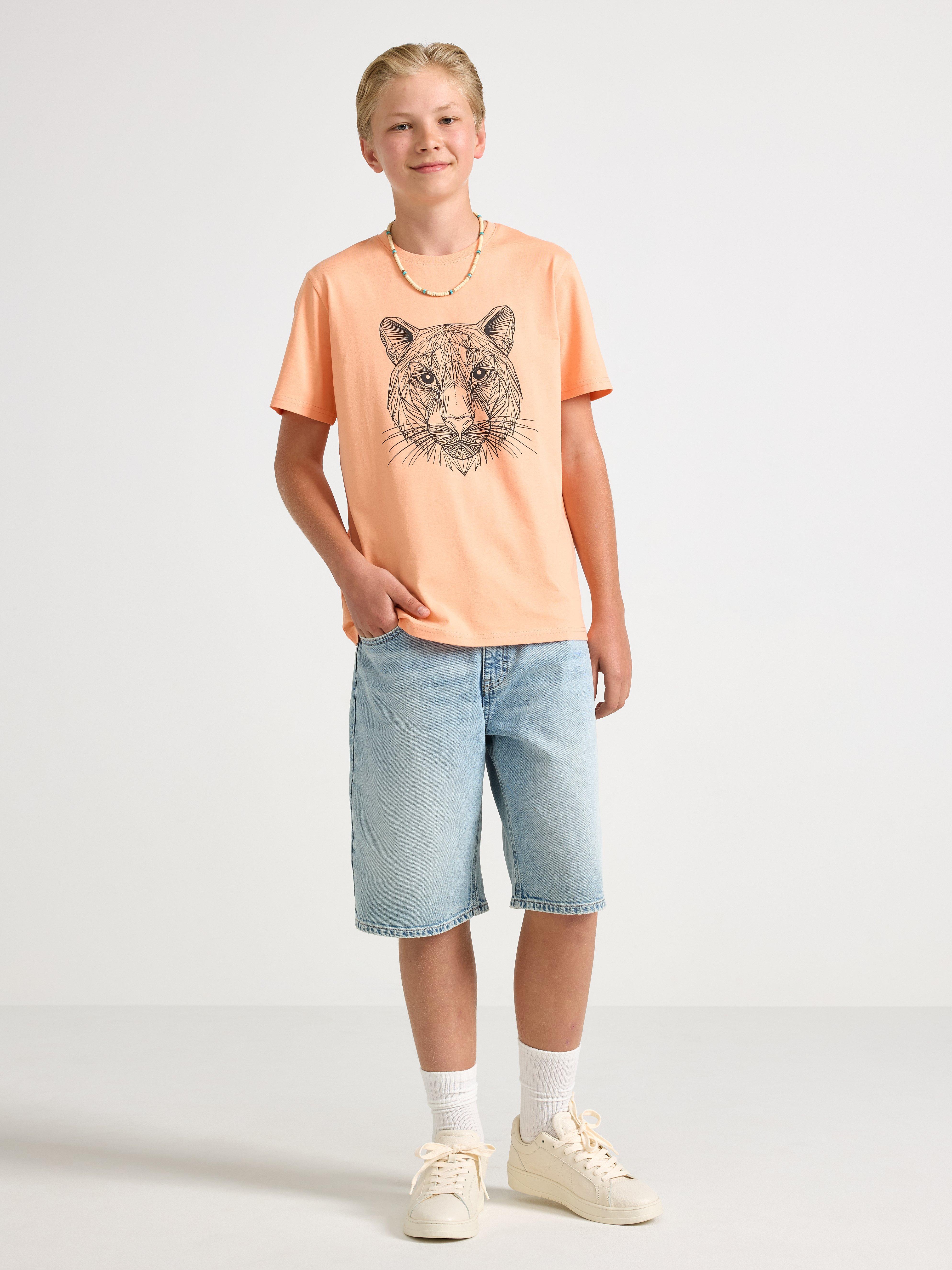 T-shirt - Kids Wear - Orange