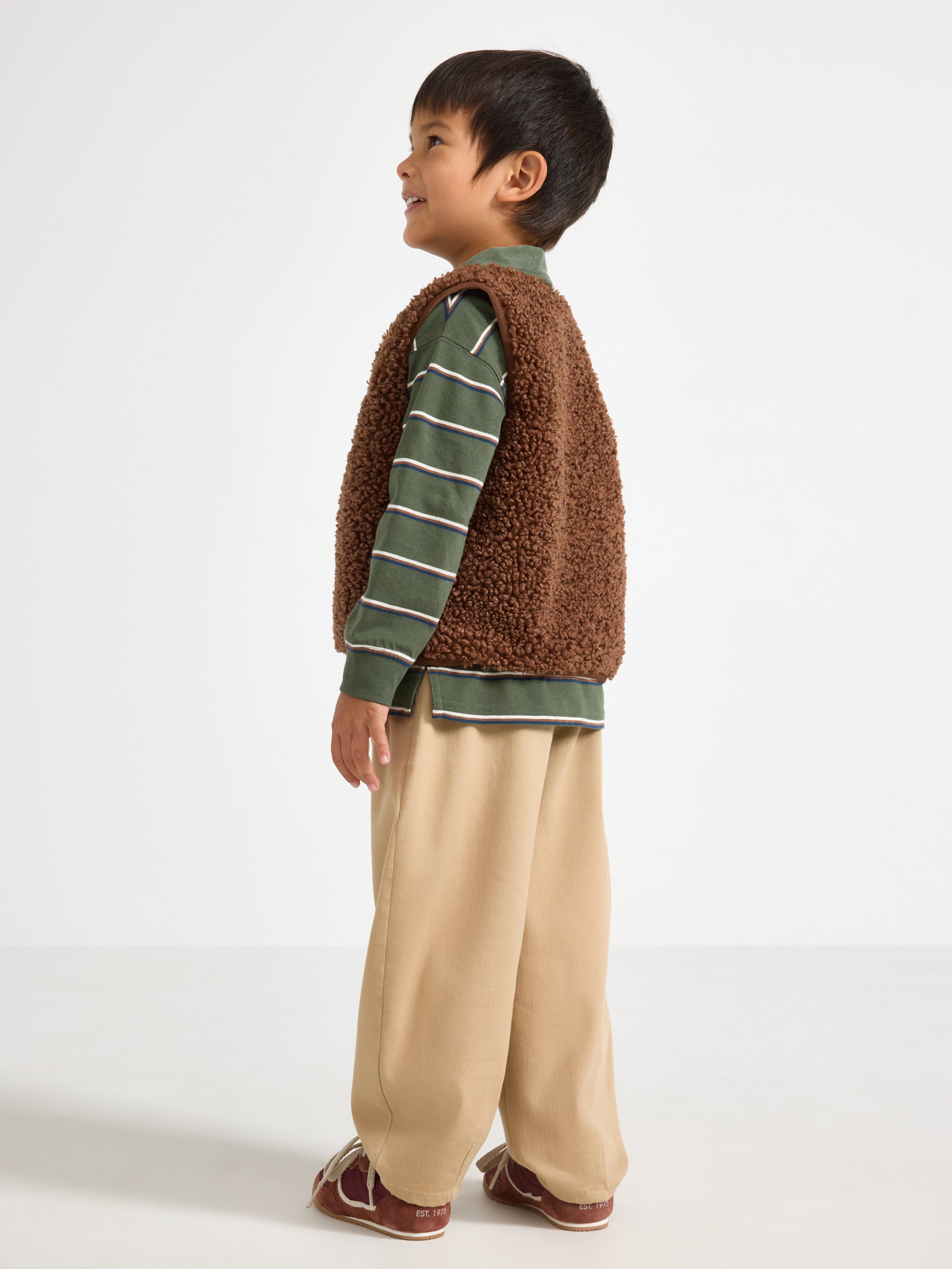 Trousers - Kids Wear - Beige