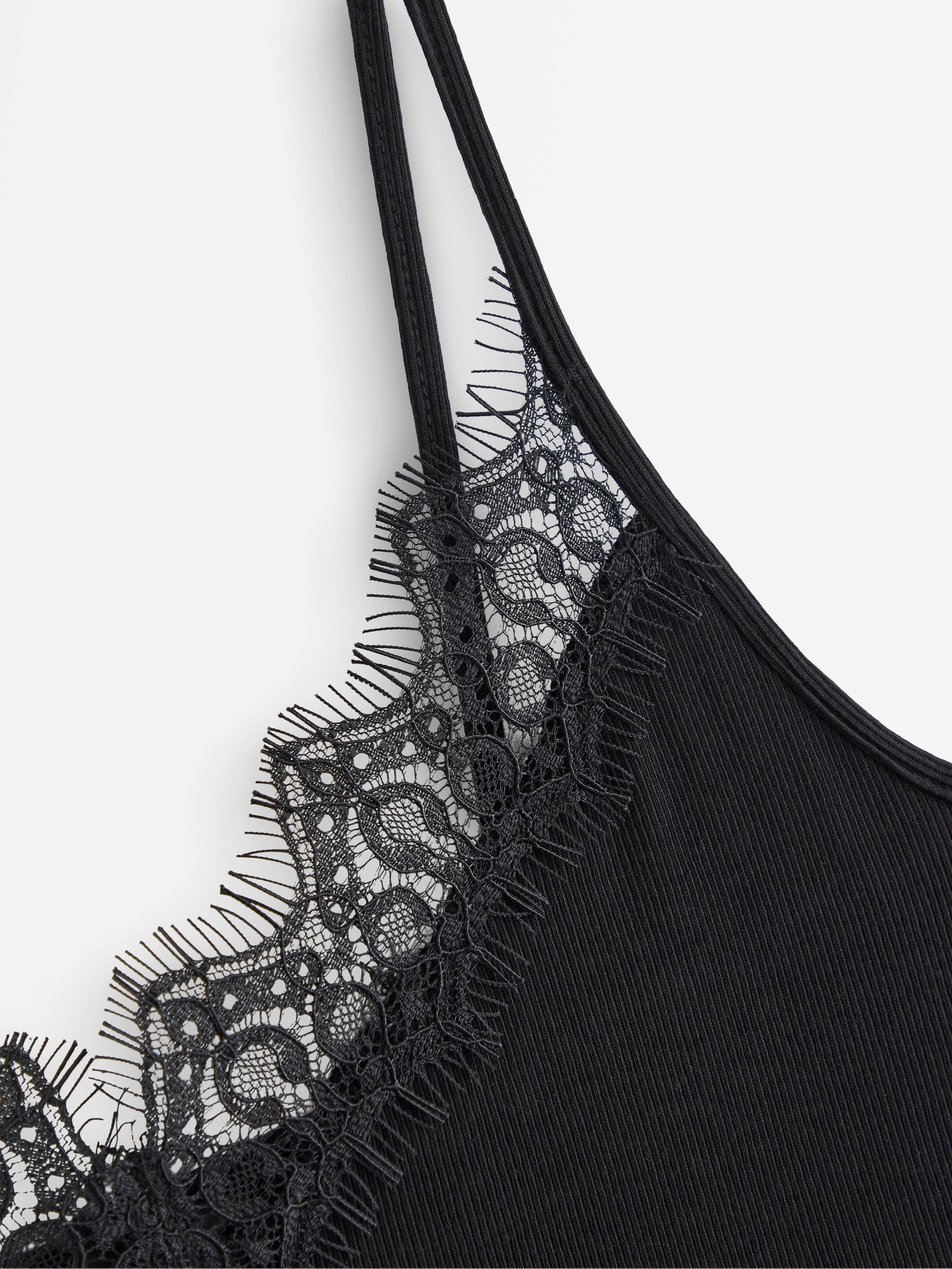 Camisole - Dame - Sort