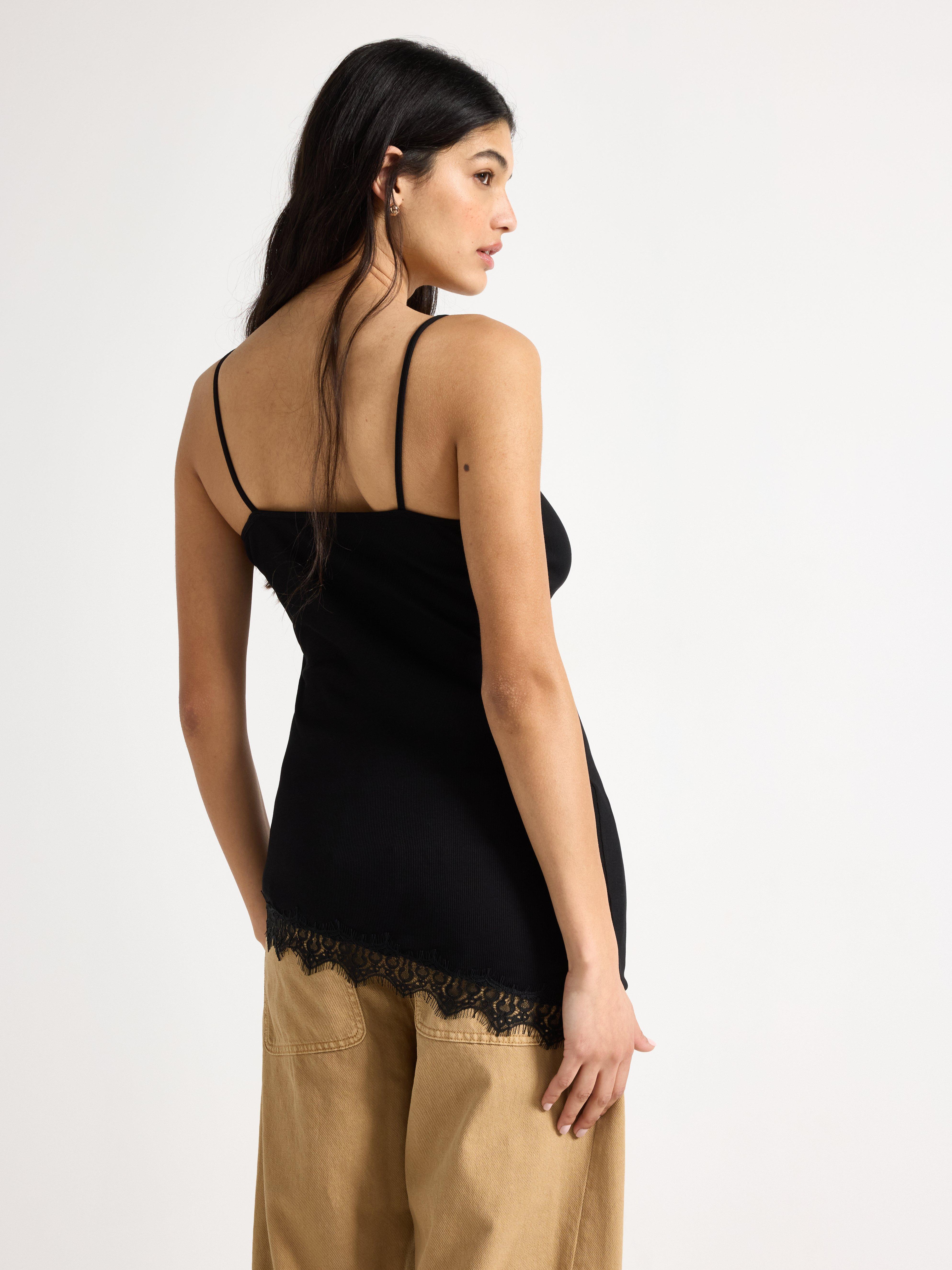 Camisole - Dame - Sort