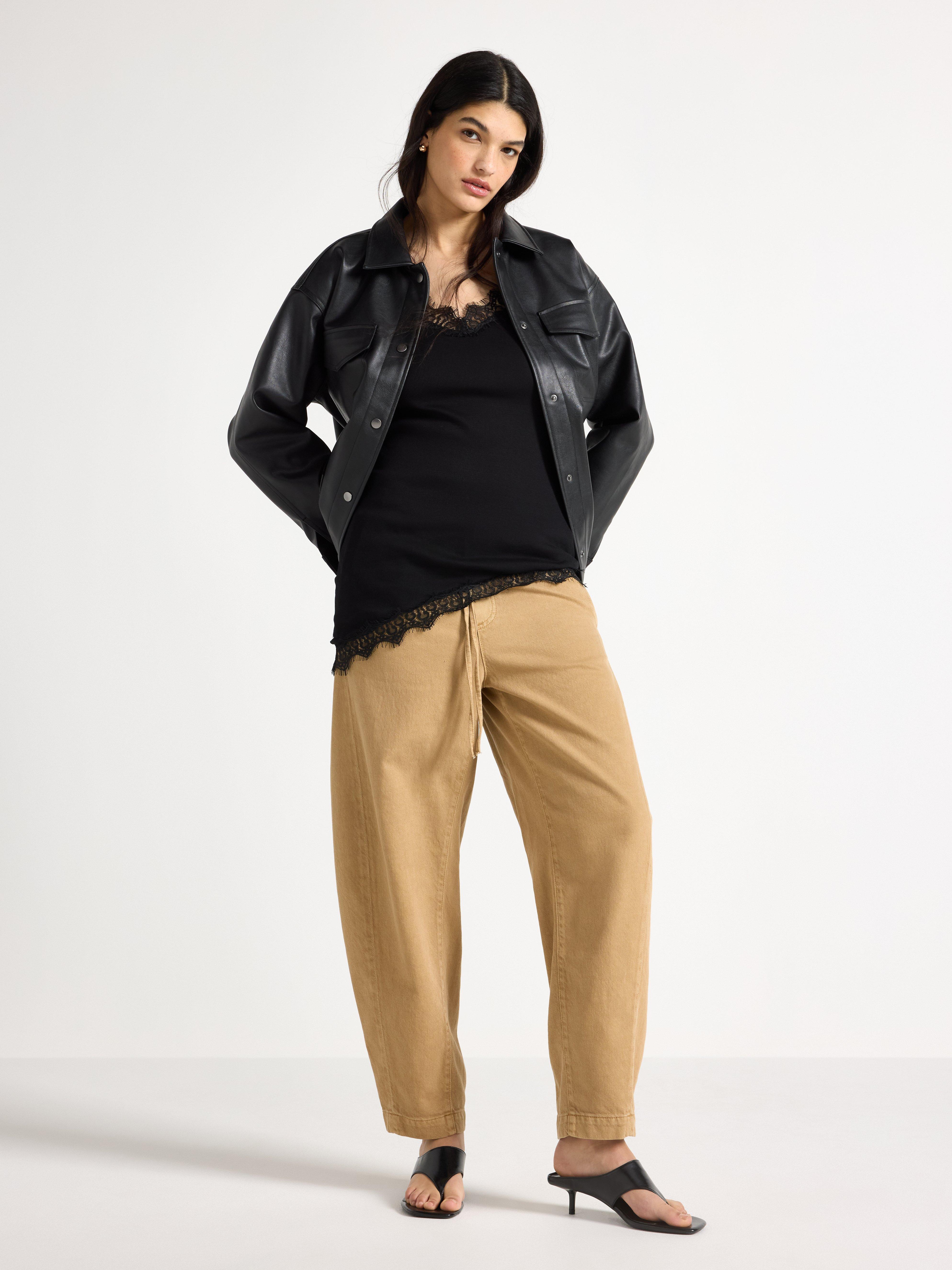 Camisole - Dame - Sort