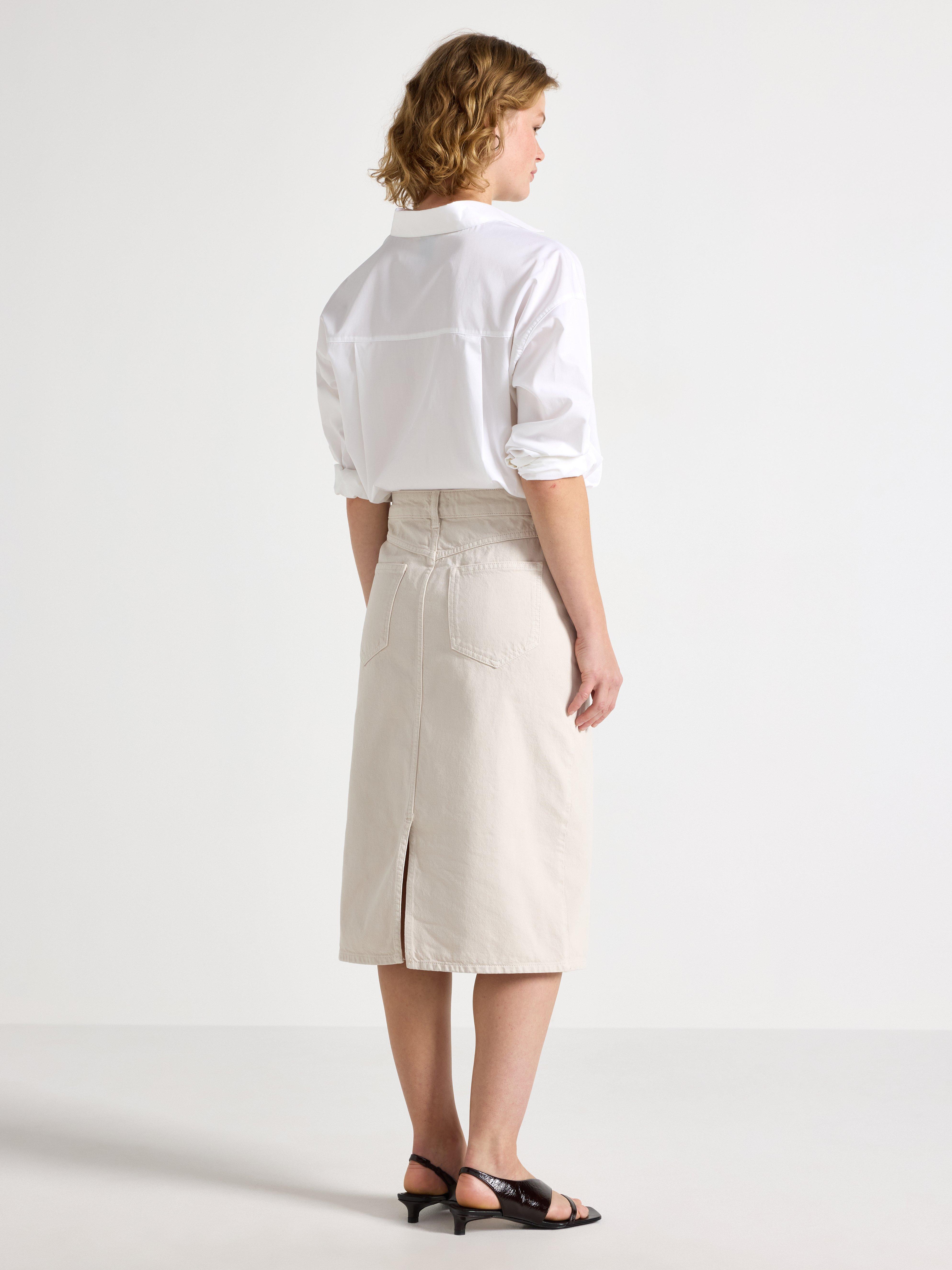 Nederdel - Dame - Beige