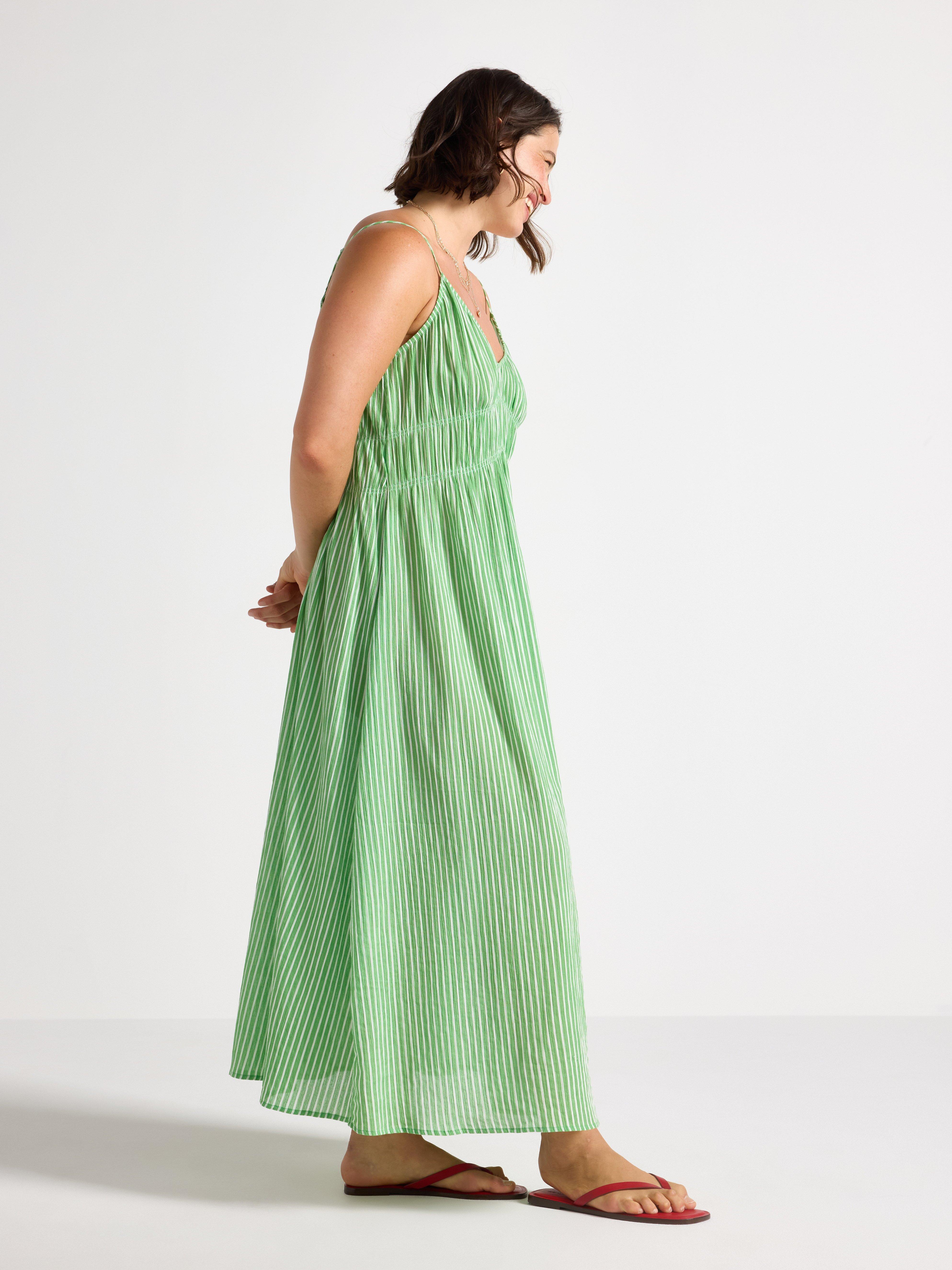 Maxi Dress - Womens Wear - Green