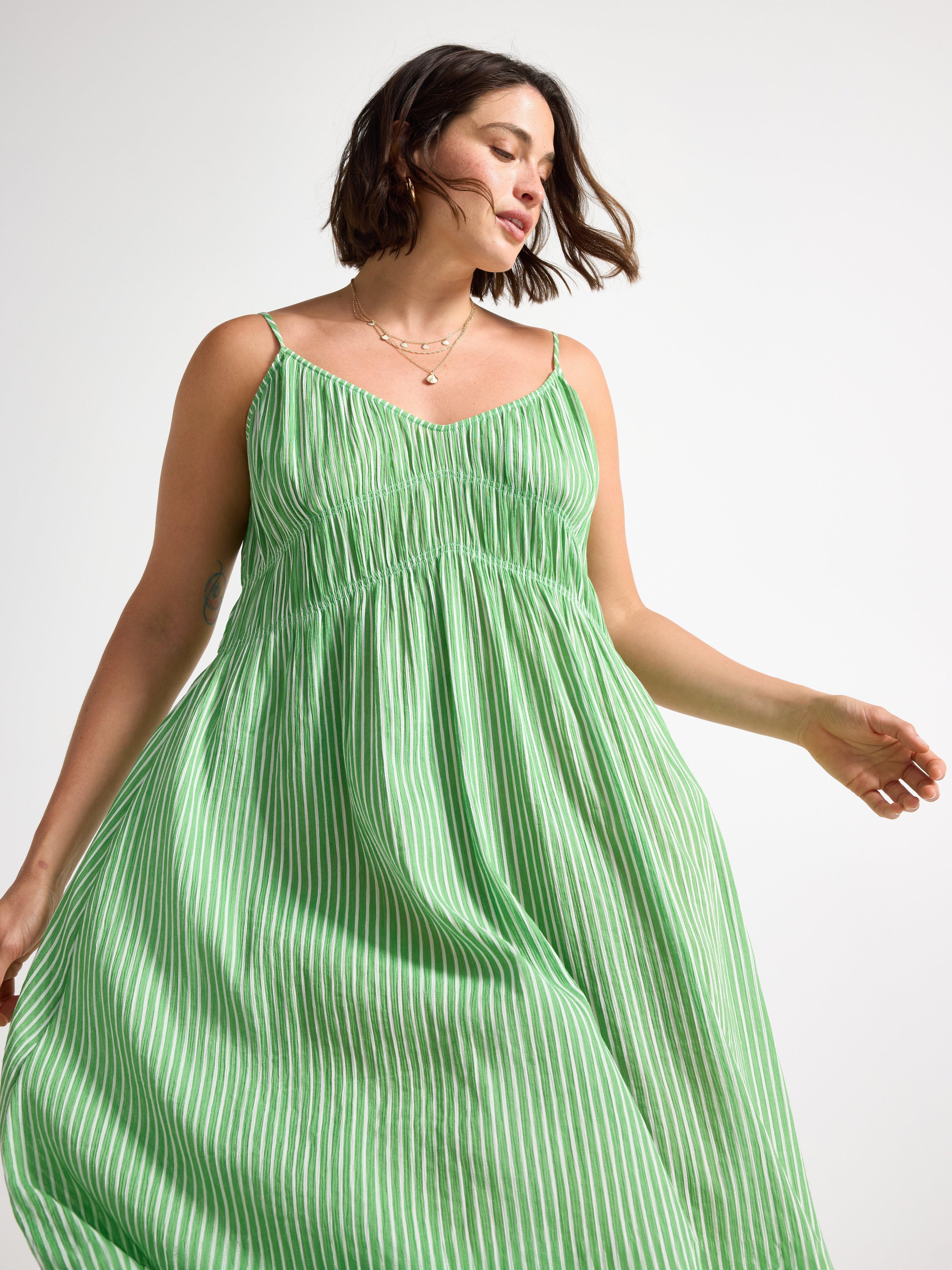 Maxi Dress - Womens Wear - Green
