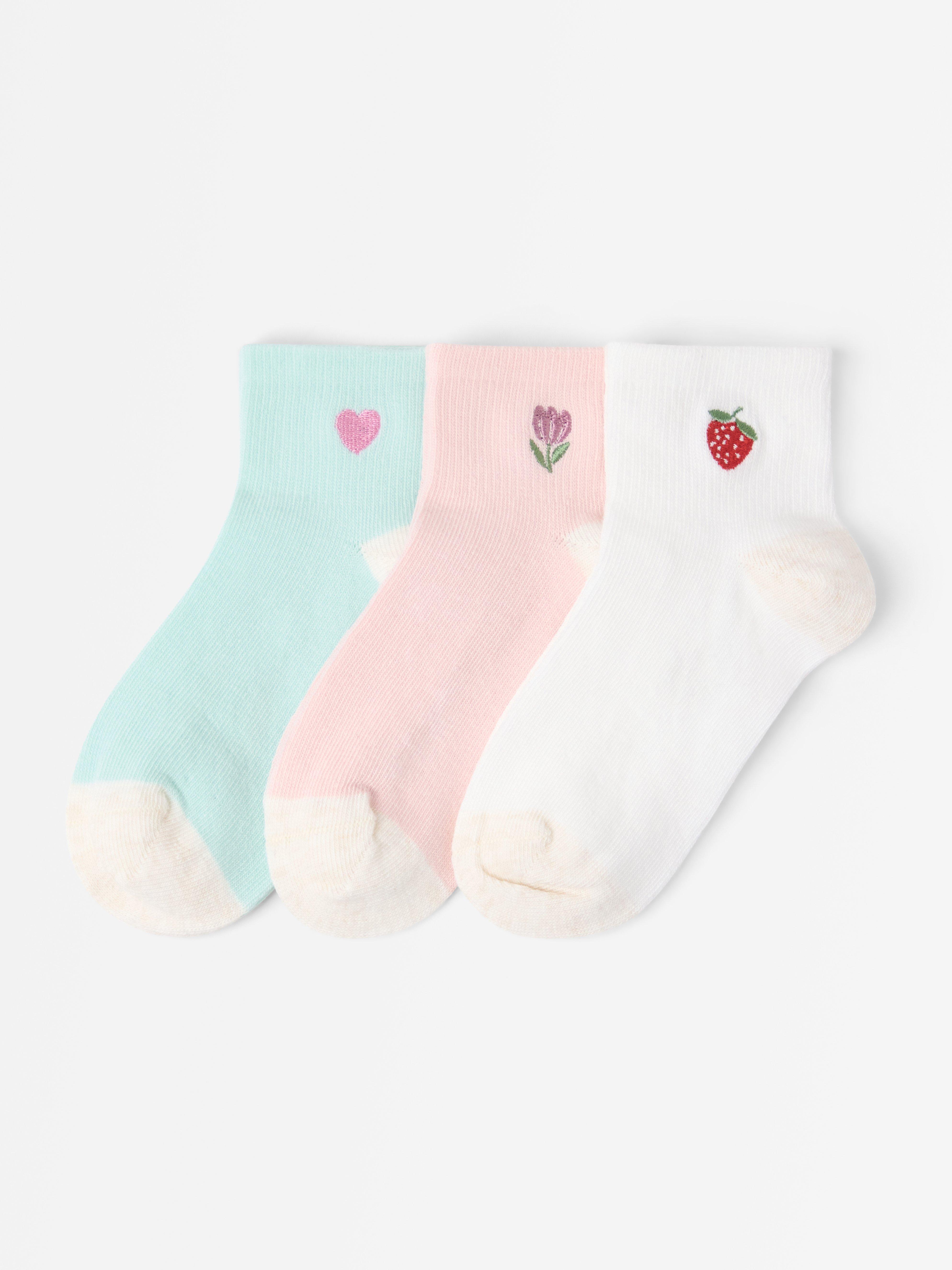 Ankle Socks - Kids Wear - Pink