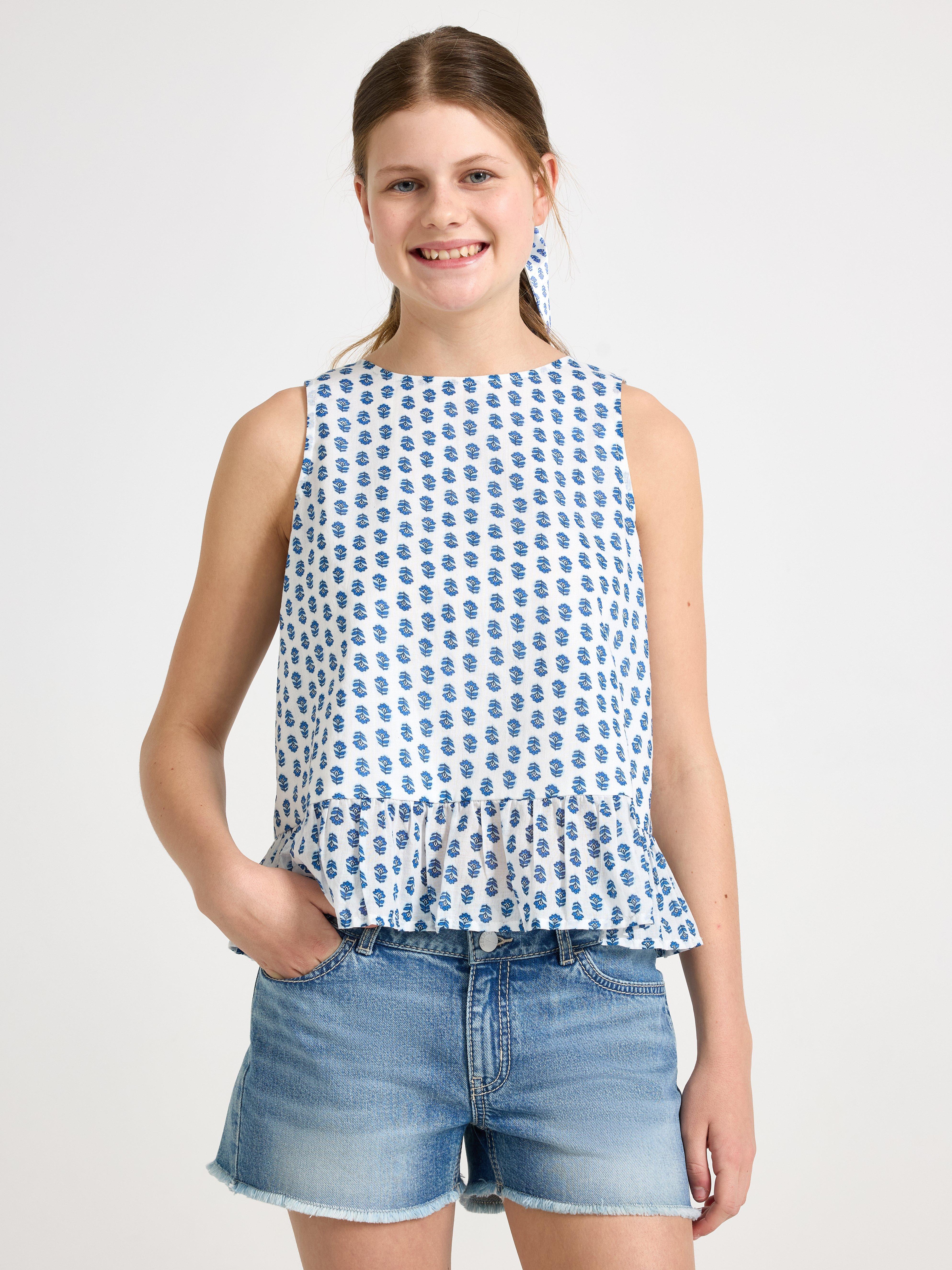 Top - Kids Wear - White