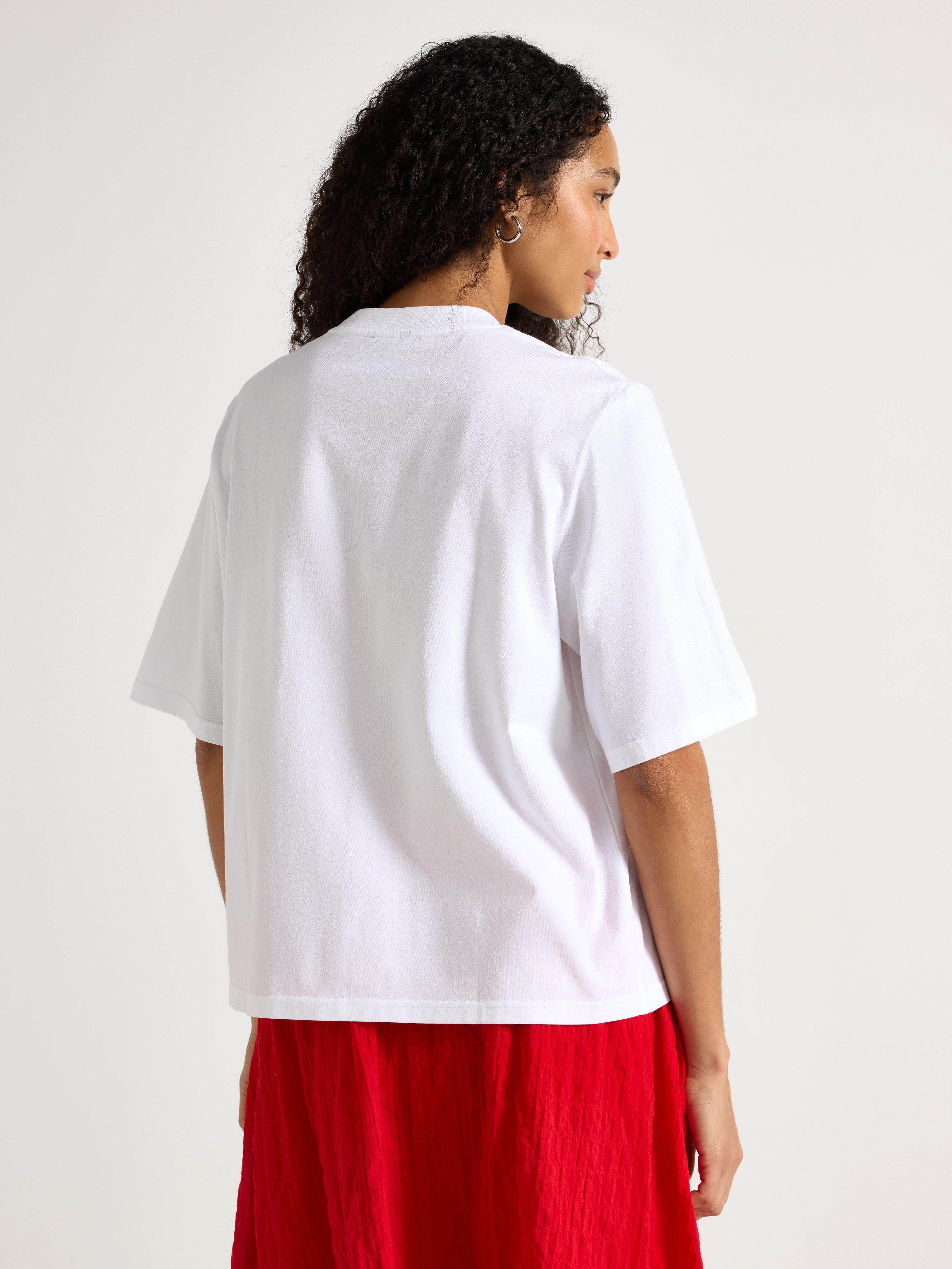 T-shirt - Dame - Hvid