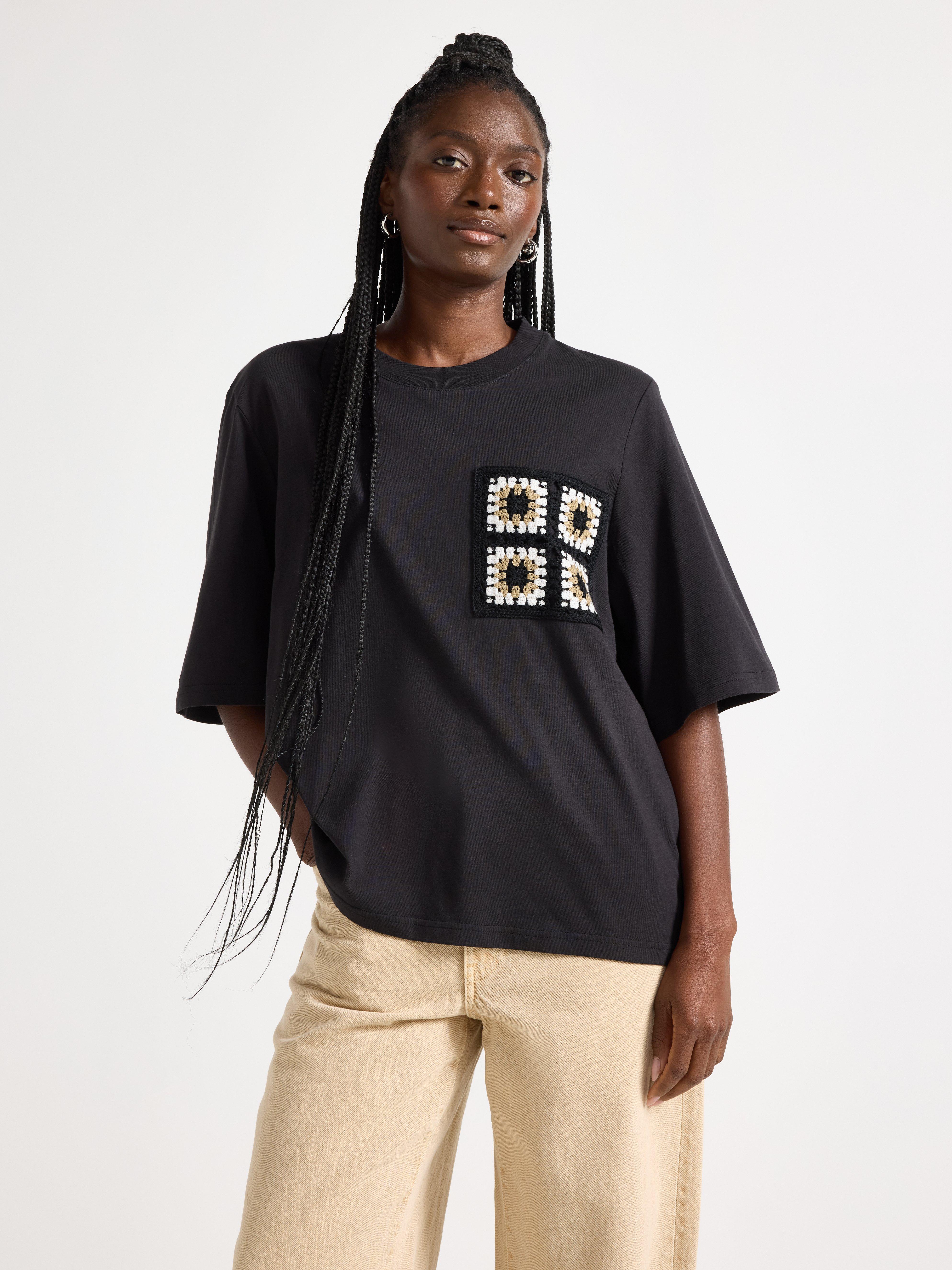 T-shirt - Dame - Svart