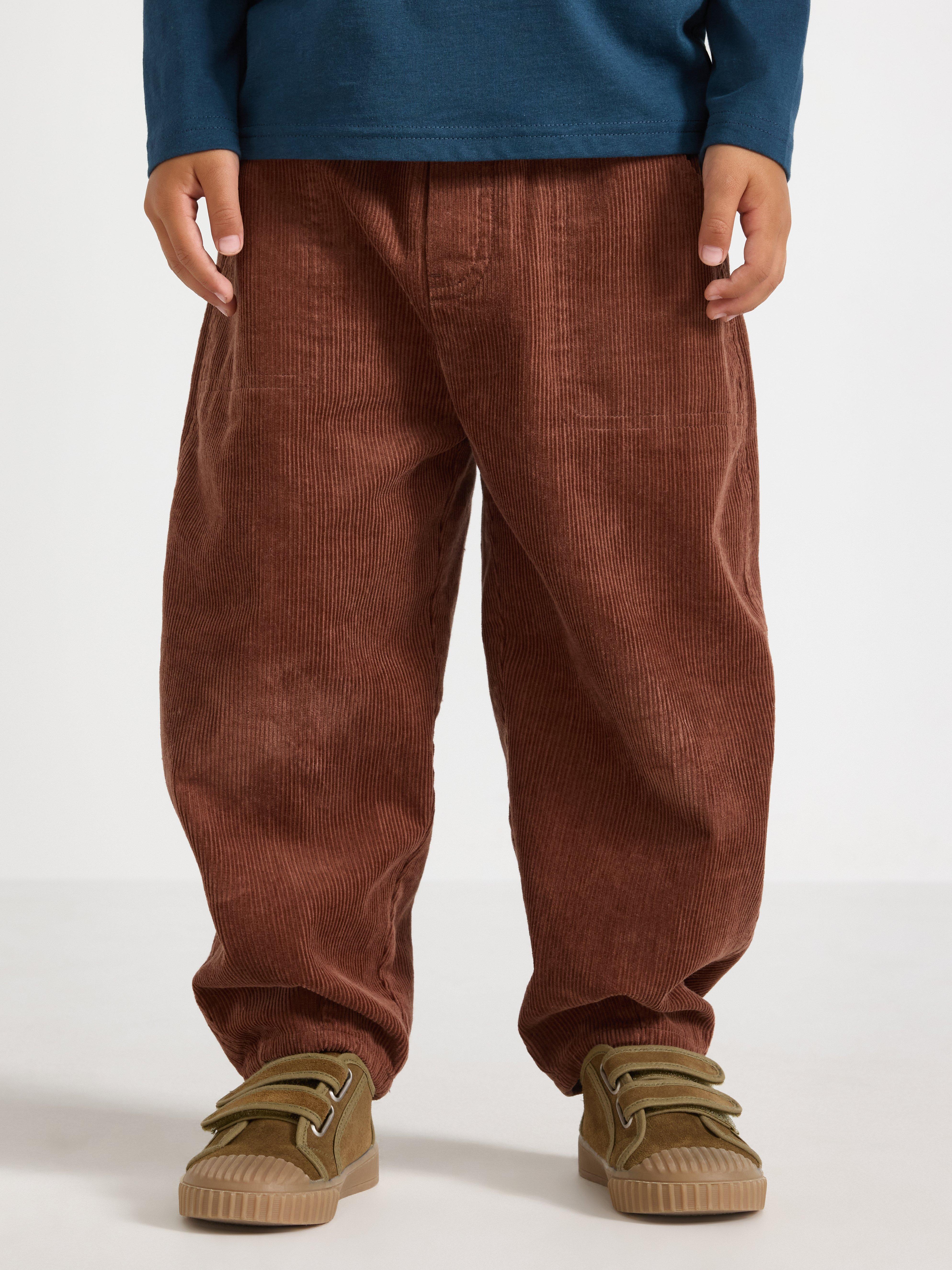 Trousers -  - Brown