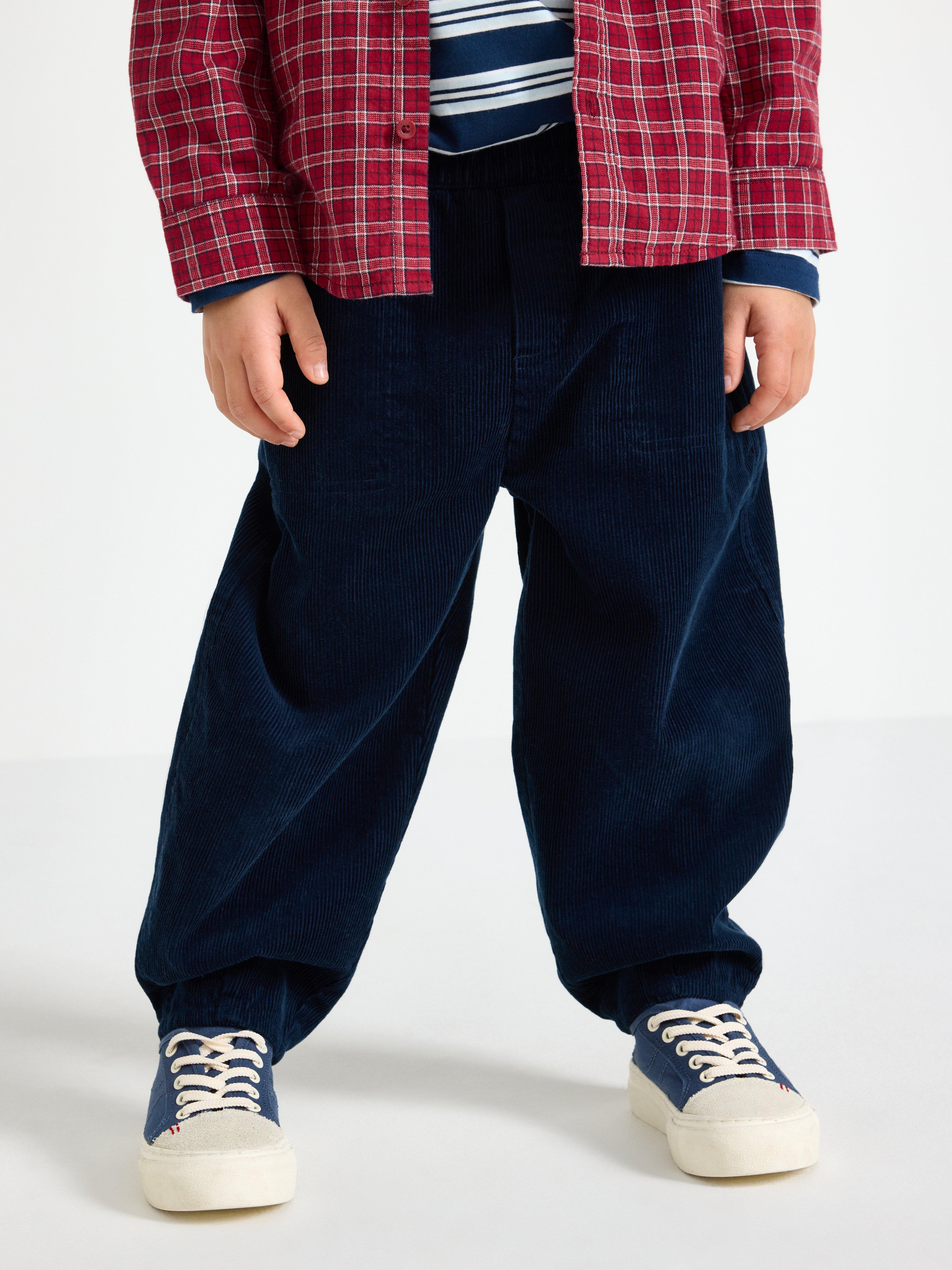 Trousers -  - Blue