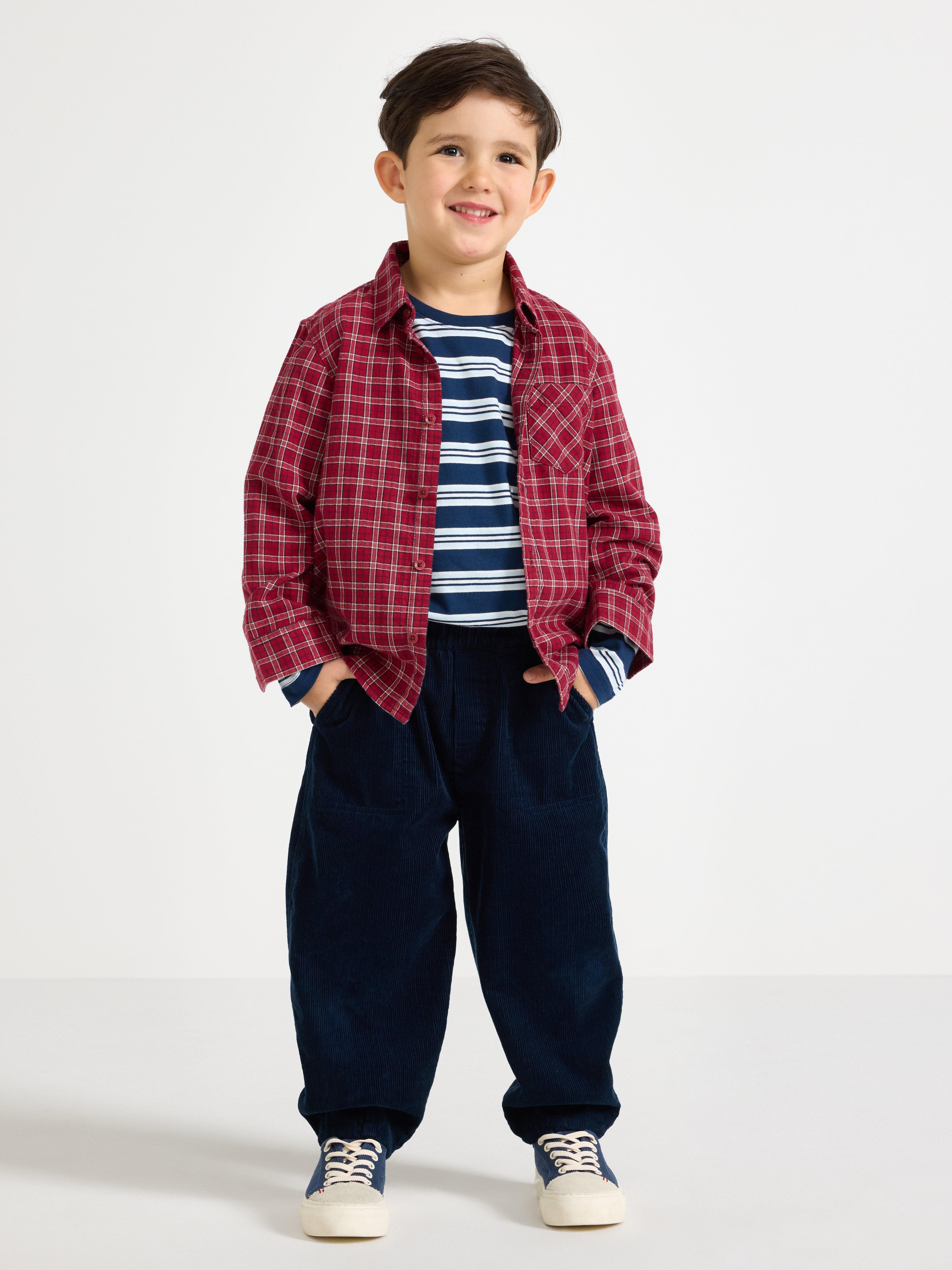 Trousers -  - Blue