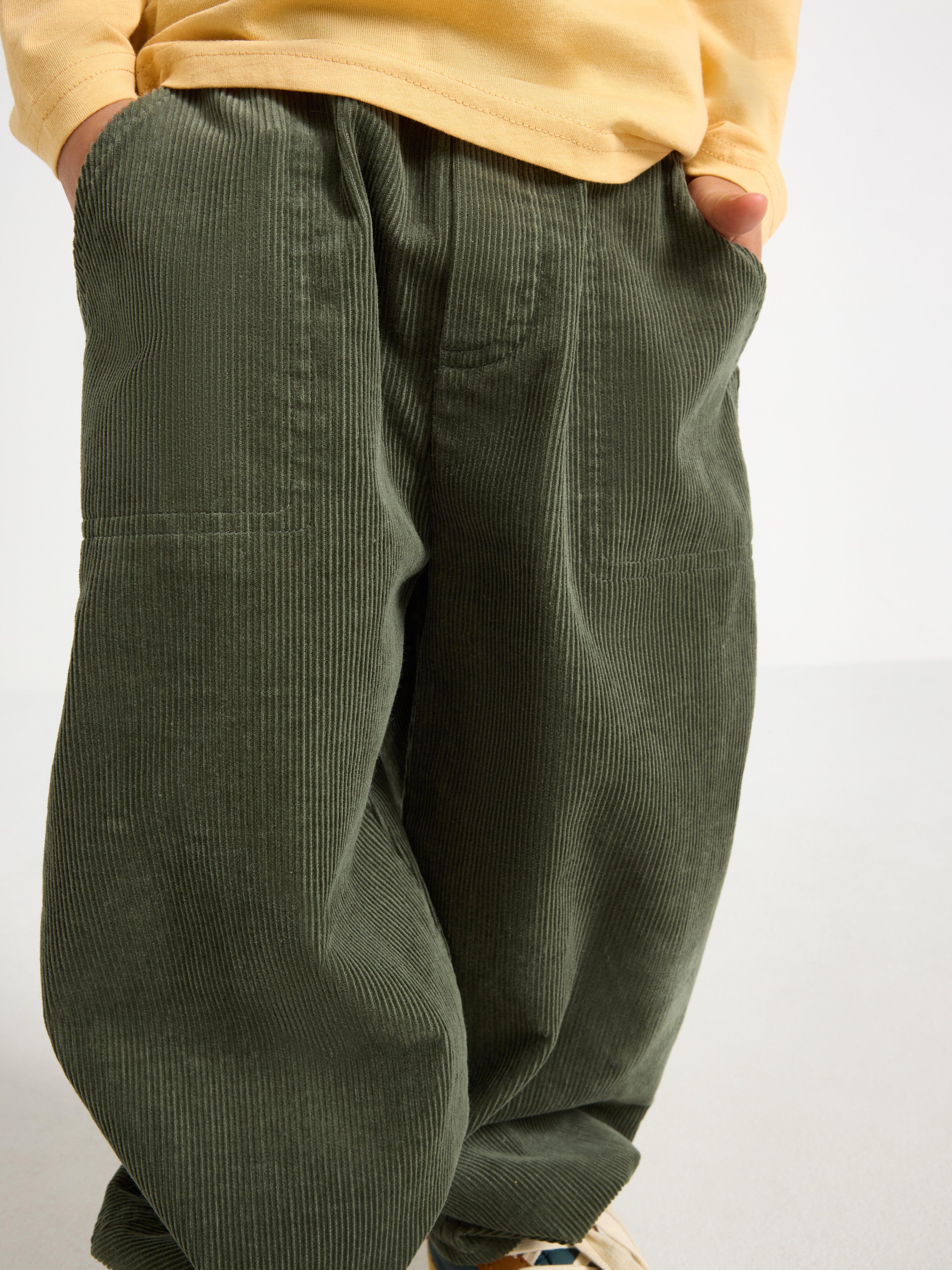 Trousers -  - Khaki