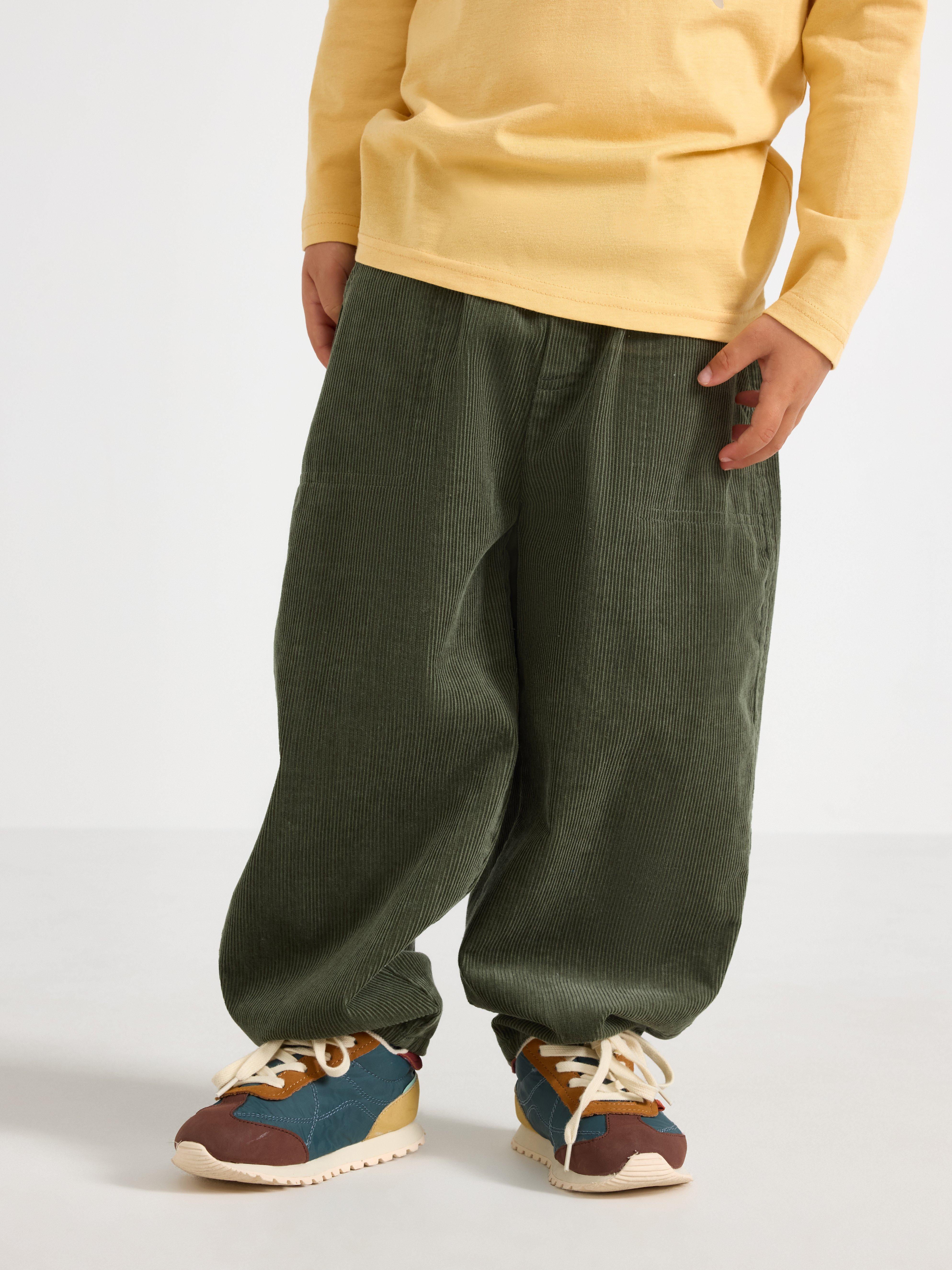 Trousers -  - Khaki