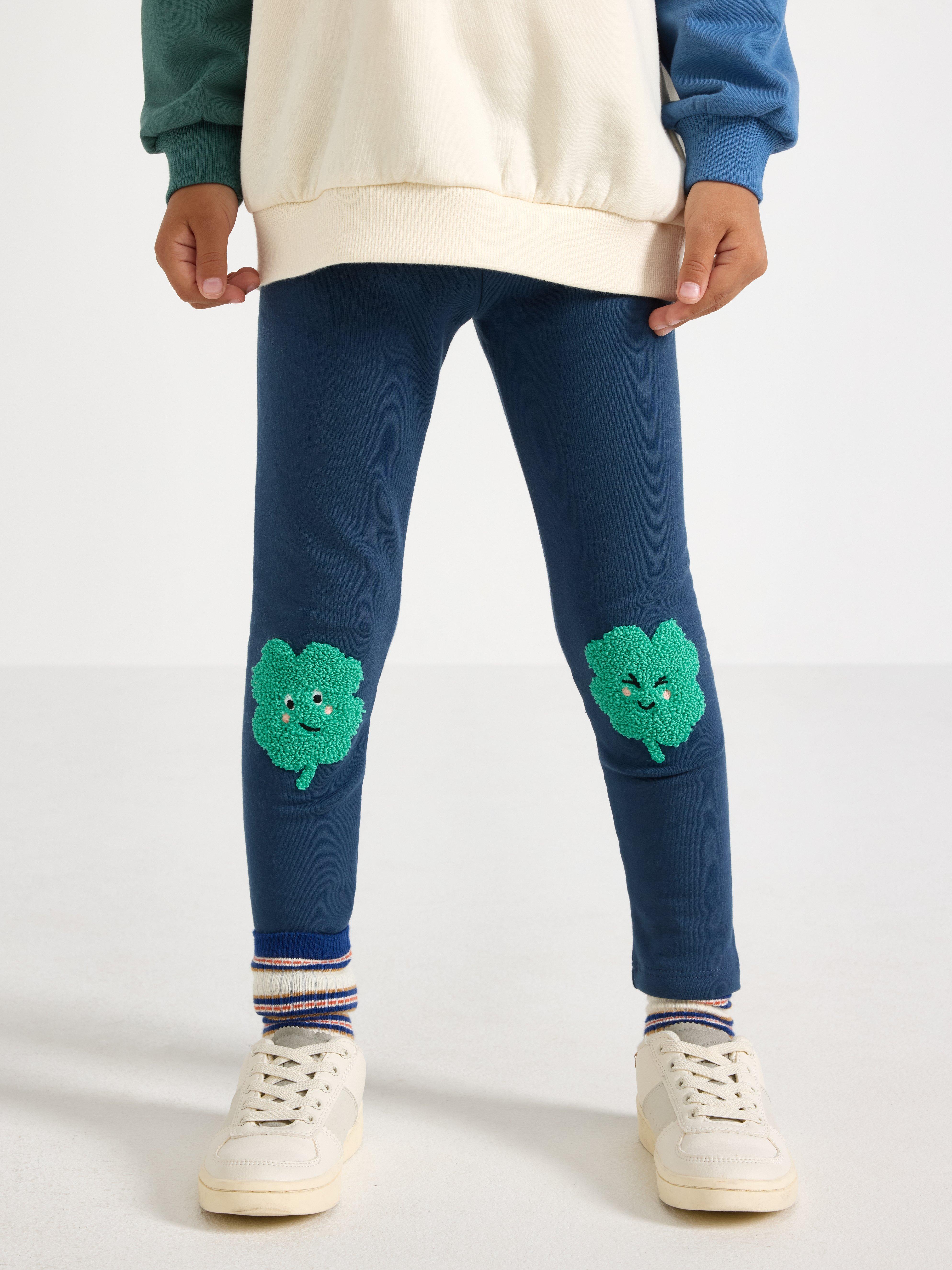 Leggings - Barn - Blå