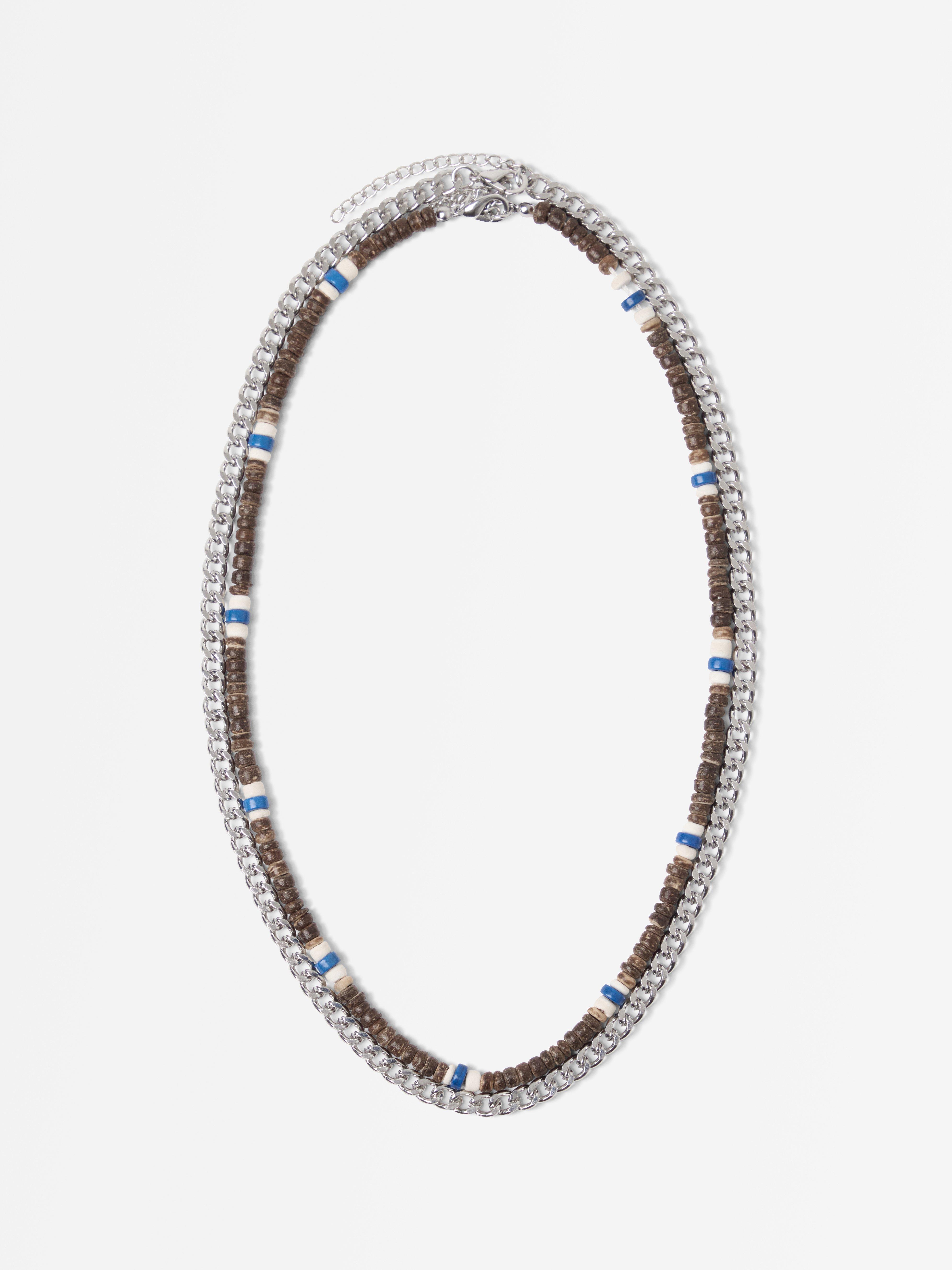 Halsband - Barn - Beige