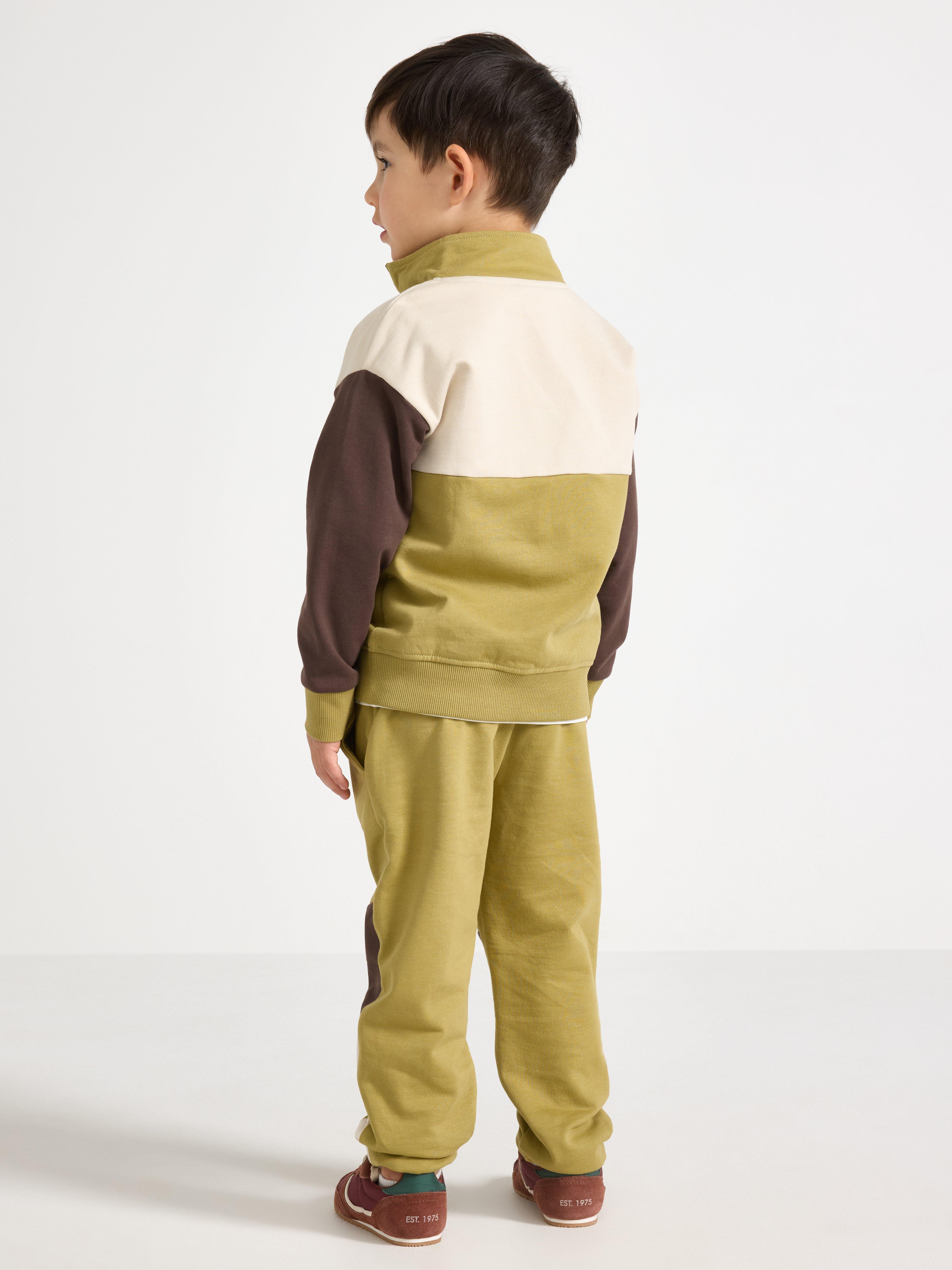 Tepláky - Deti - Kaki