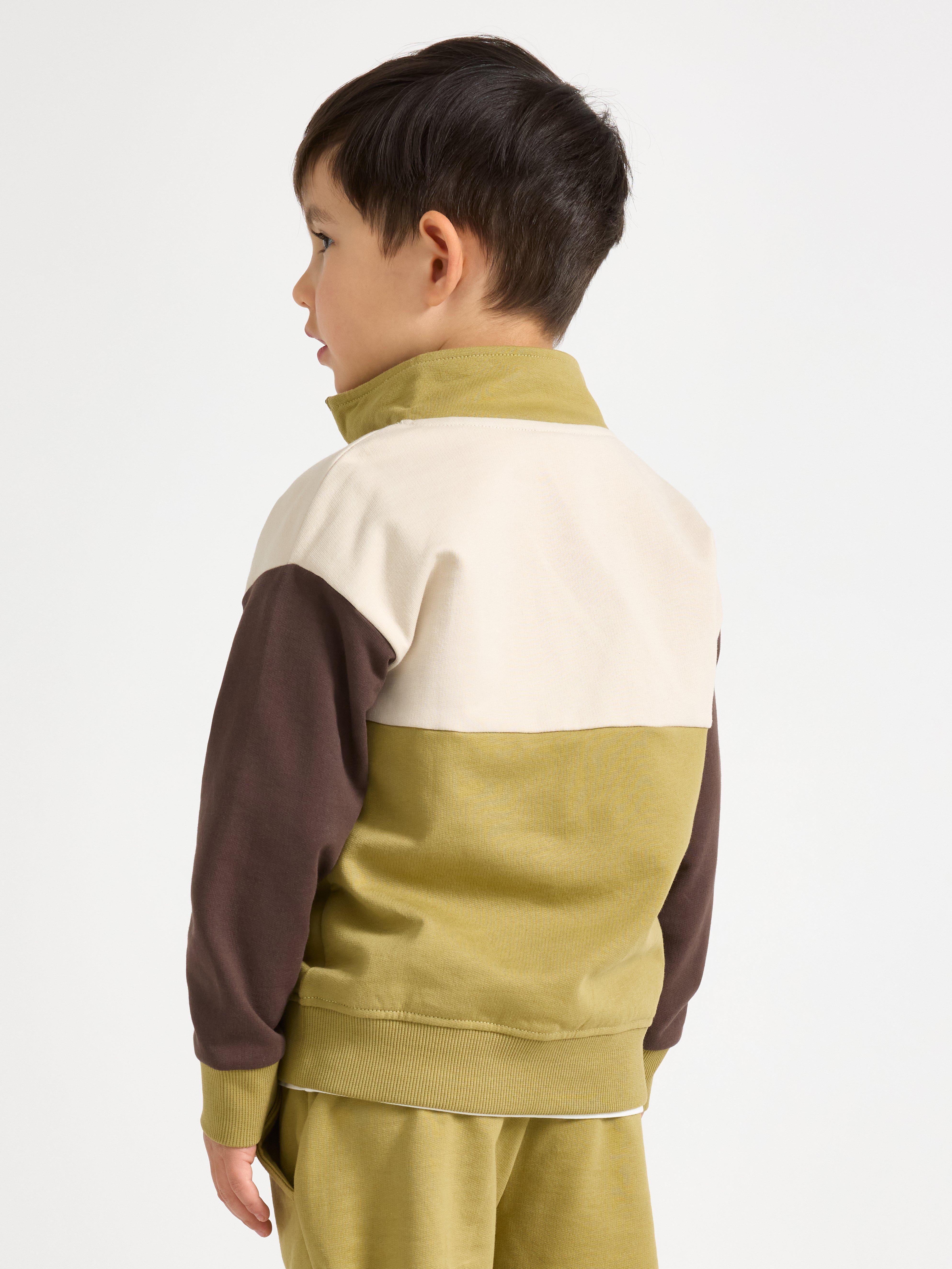 Collegepusero - Lapset - Khaki