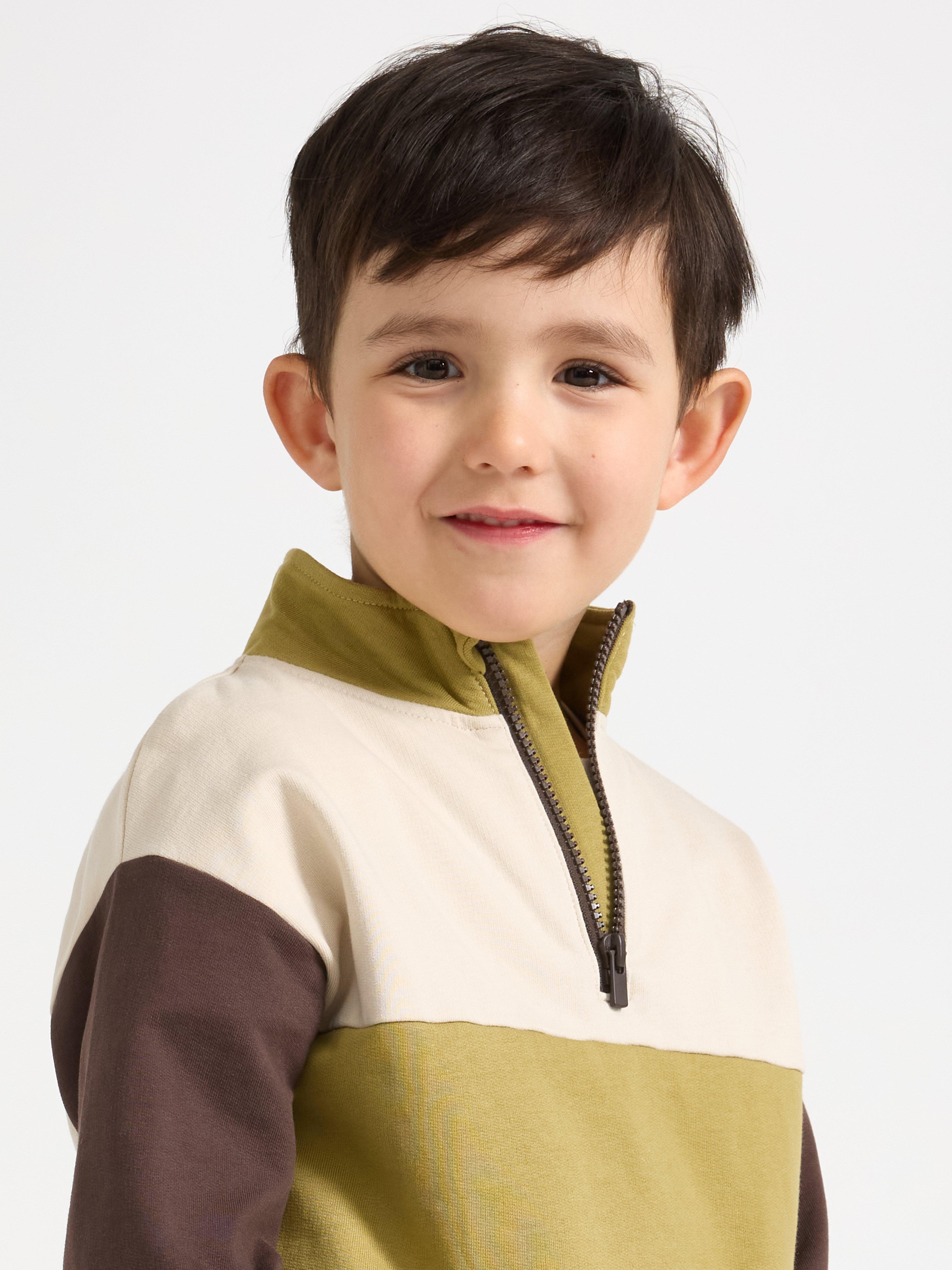 Sweatshirt - Barn - Khaki