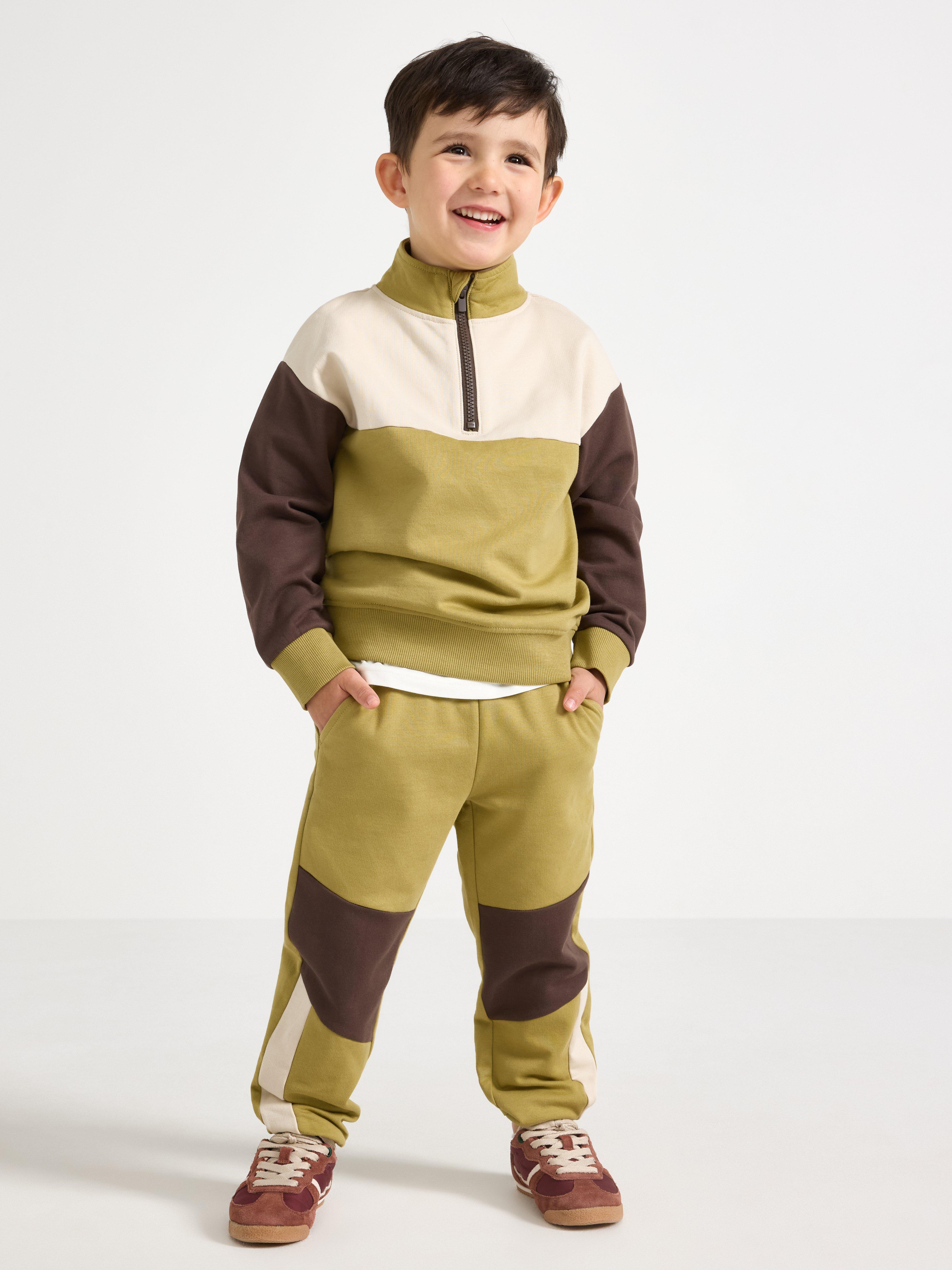 Mikina - Děti - Khaki