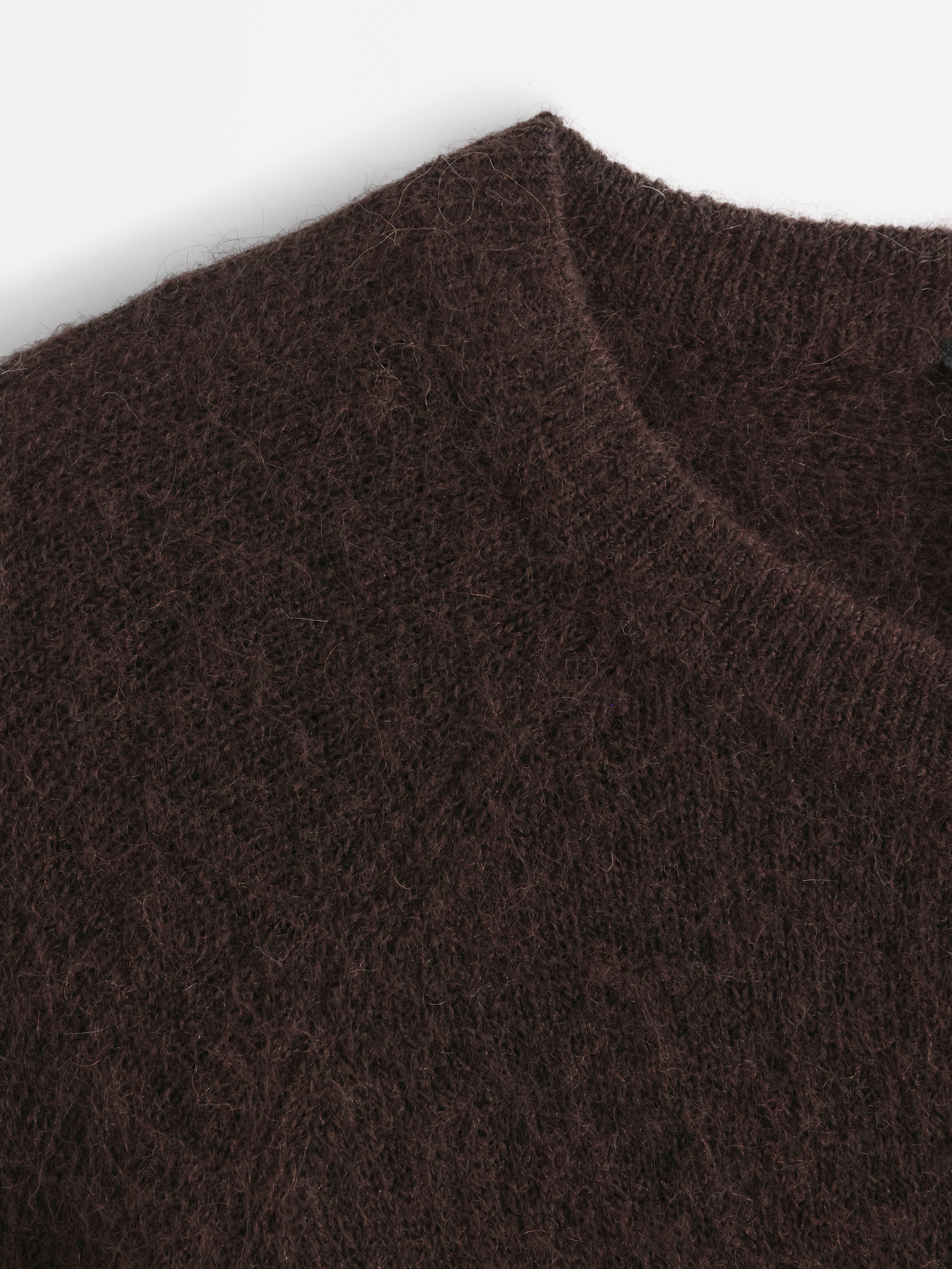 Cardigan - Dame - Brun