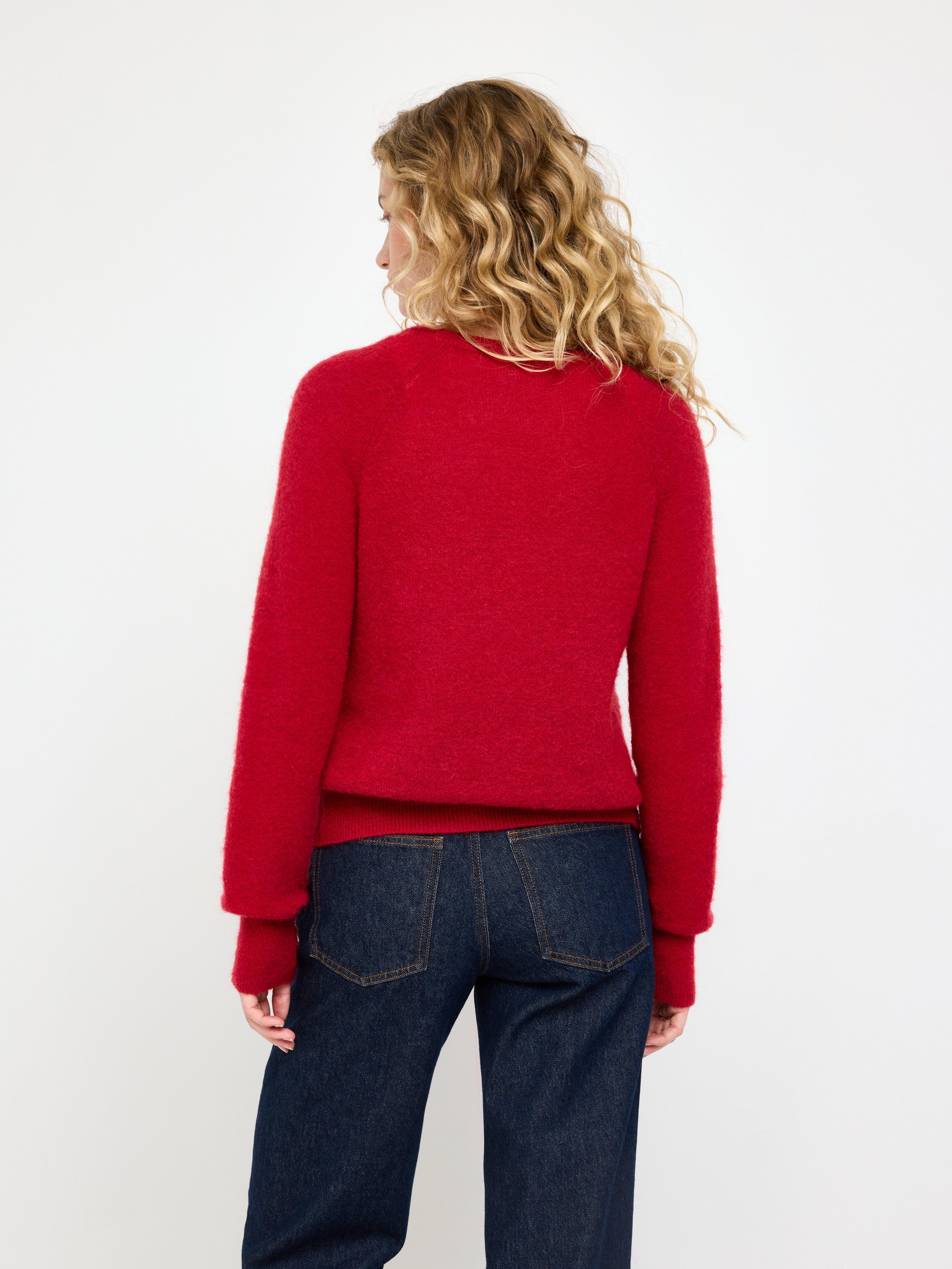 Cardigan -  - Red