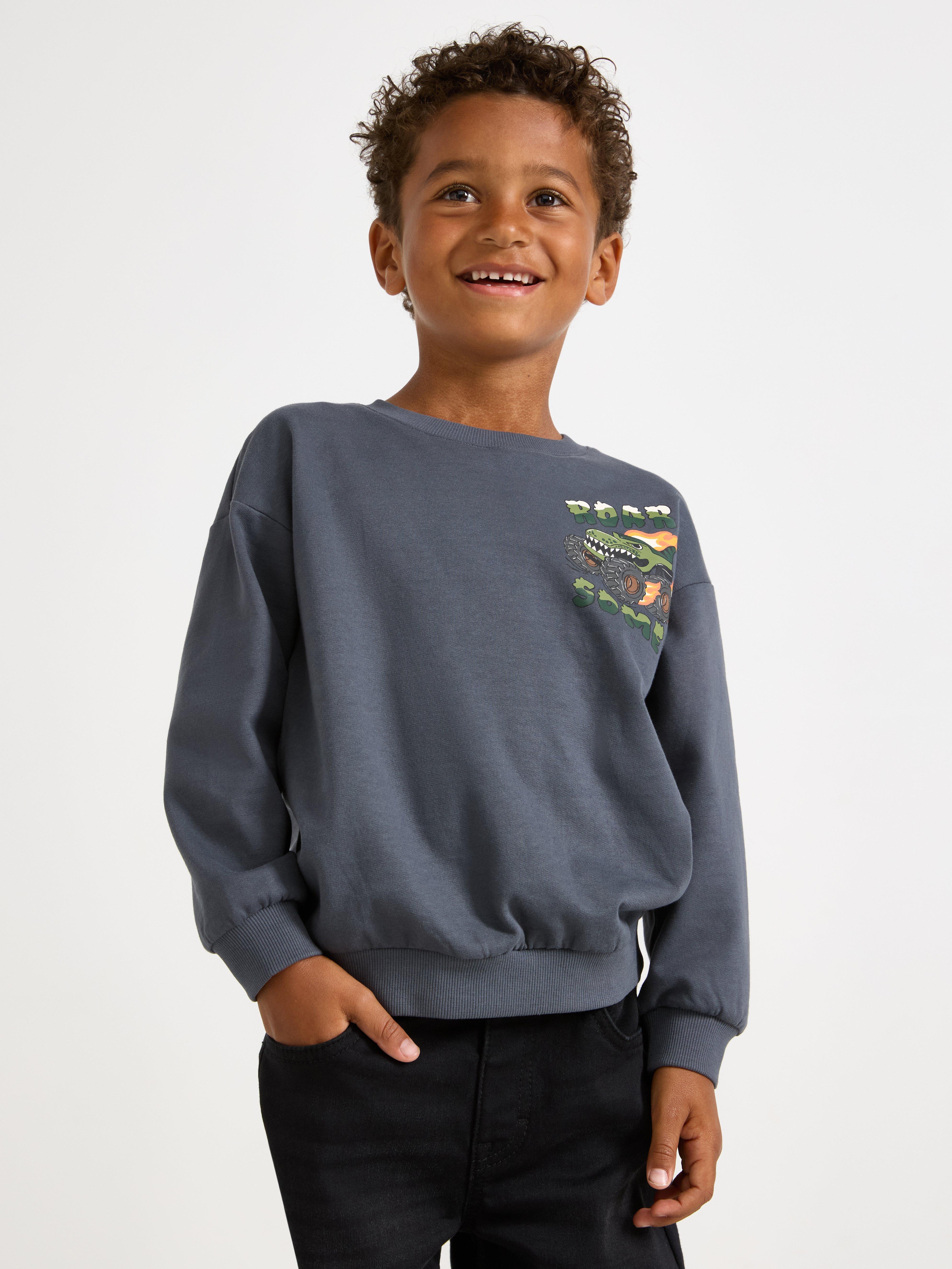 Sweatshirt -  - Grey