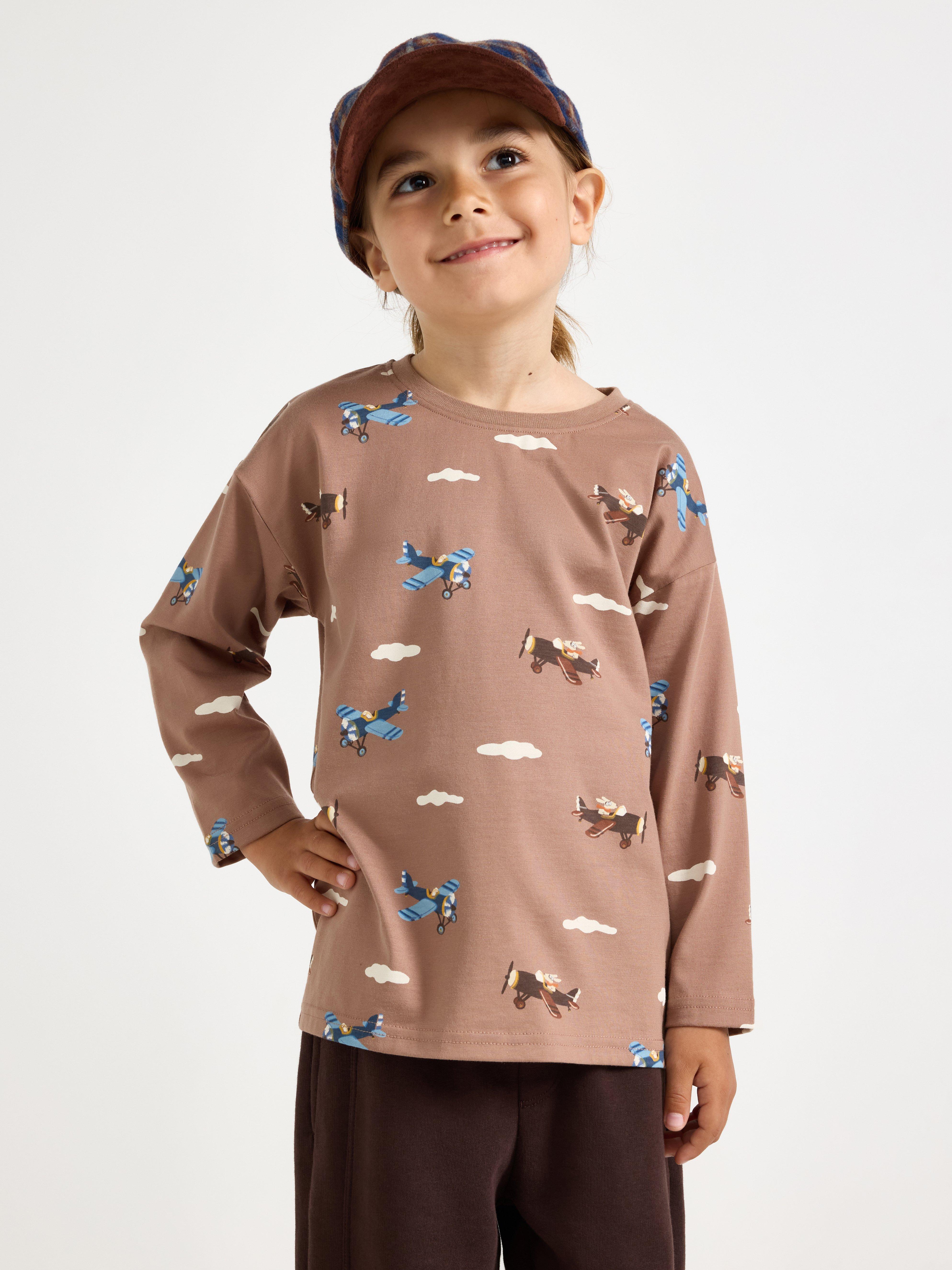 Topp - Barn - Brun