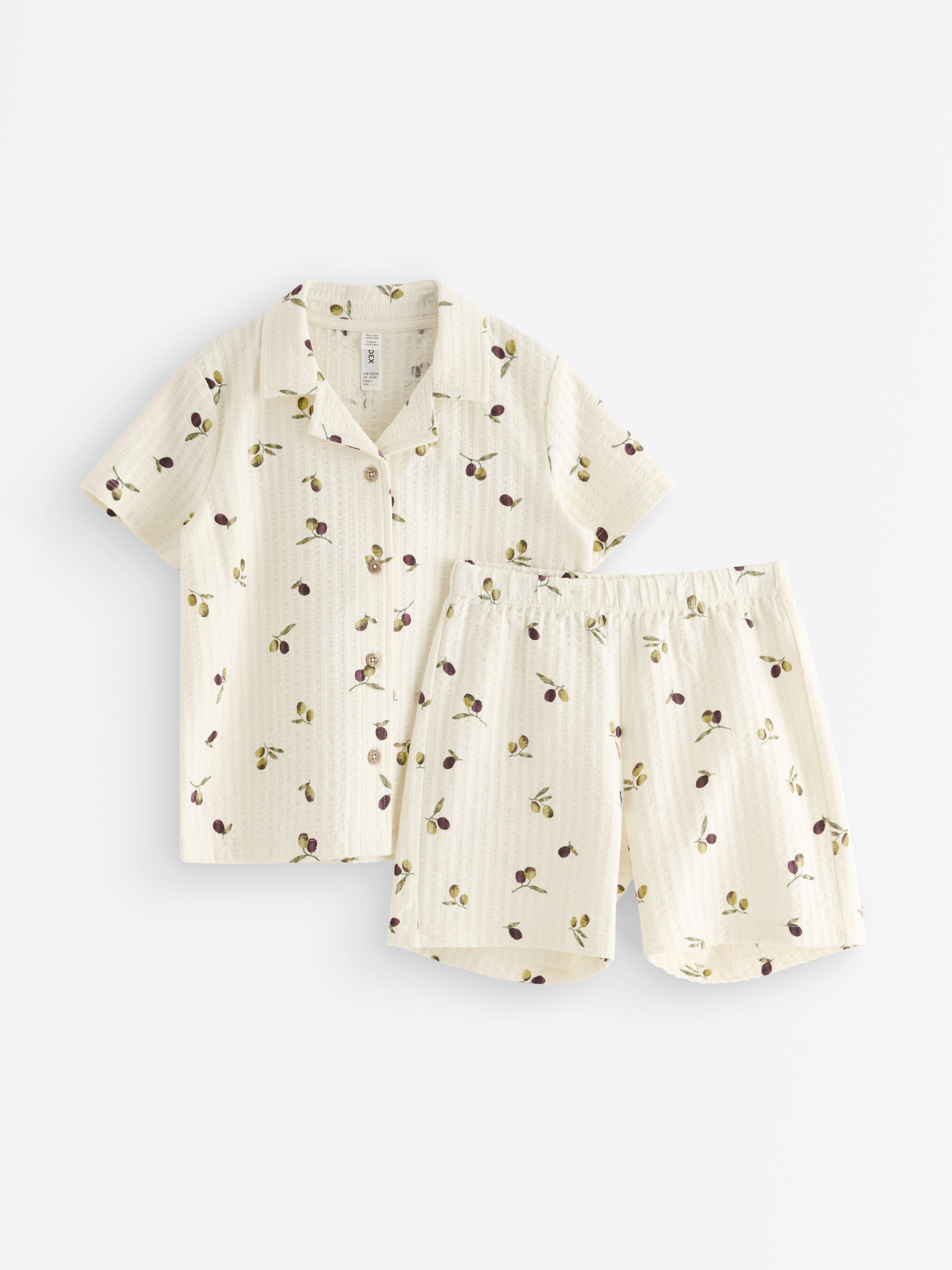 Pyjamas-sæt - Børn - Hvid