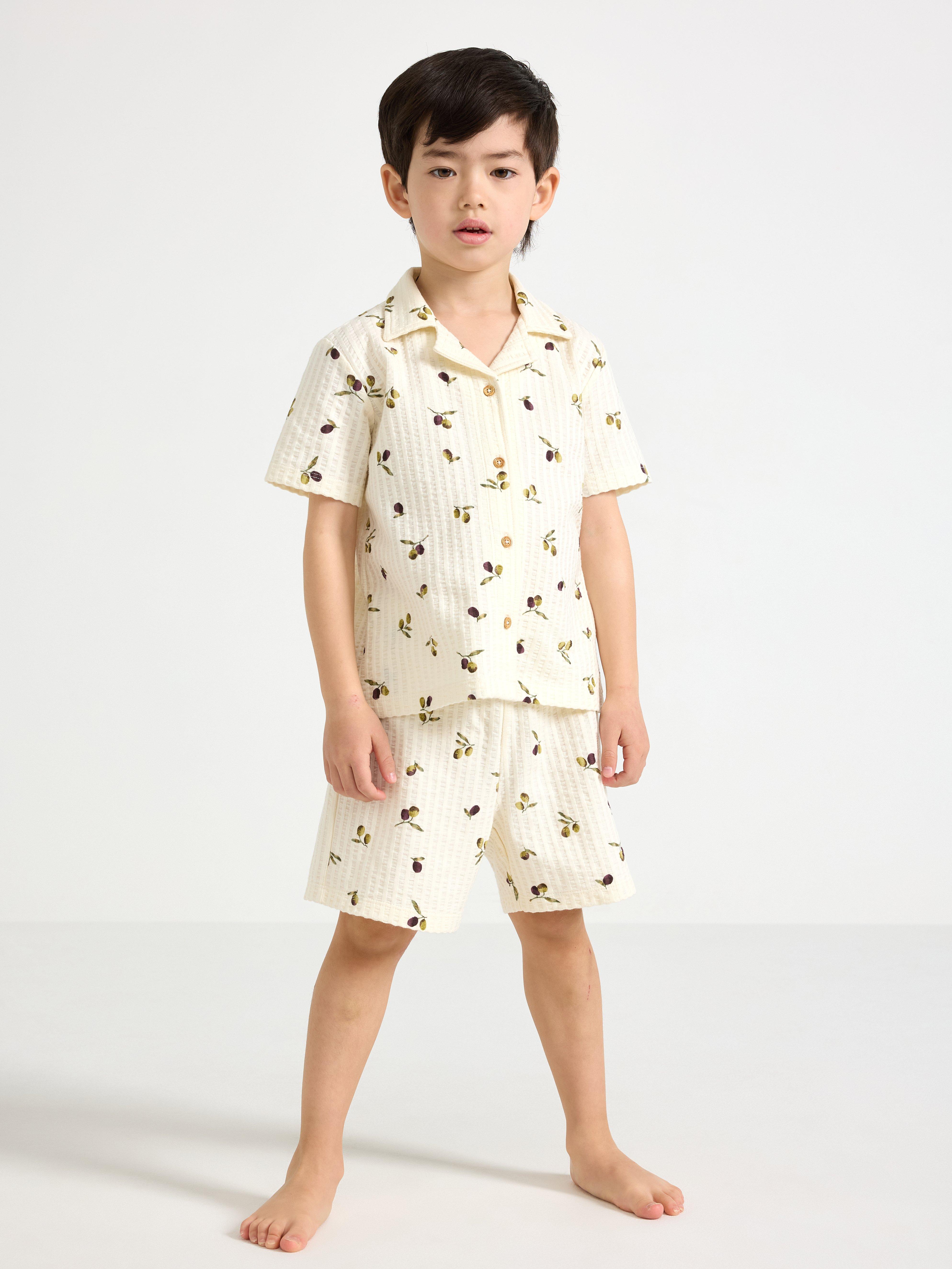 Pyjama Set - Kids Wear - White