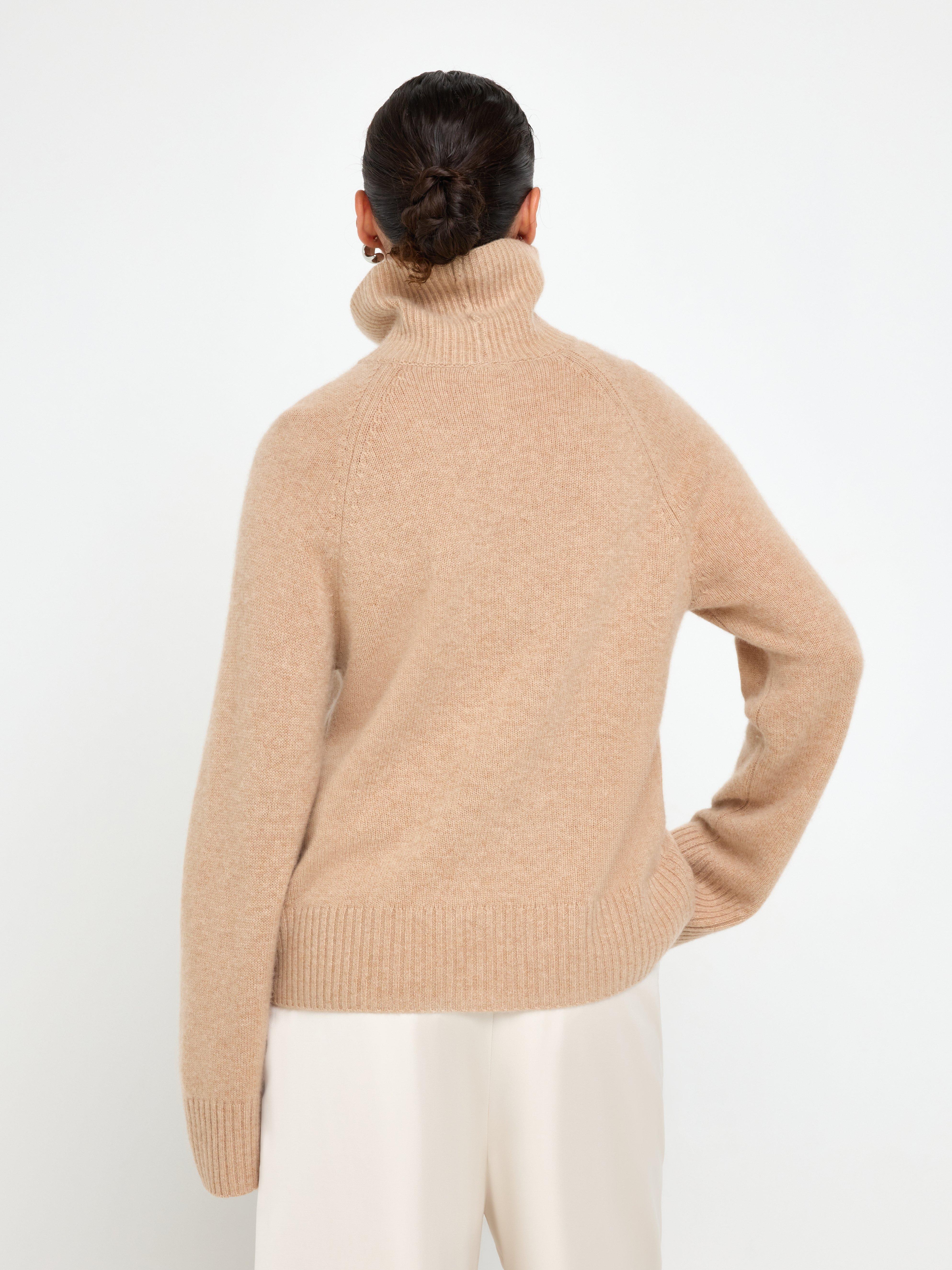 Polotröja - Dam - Beige