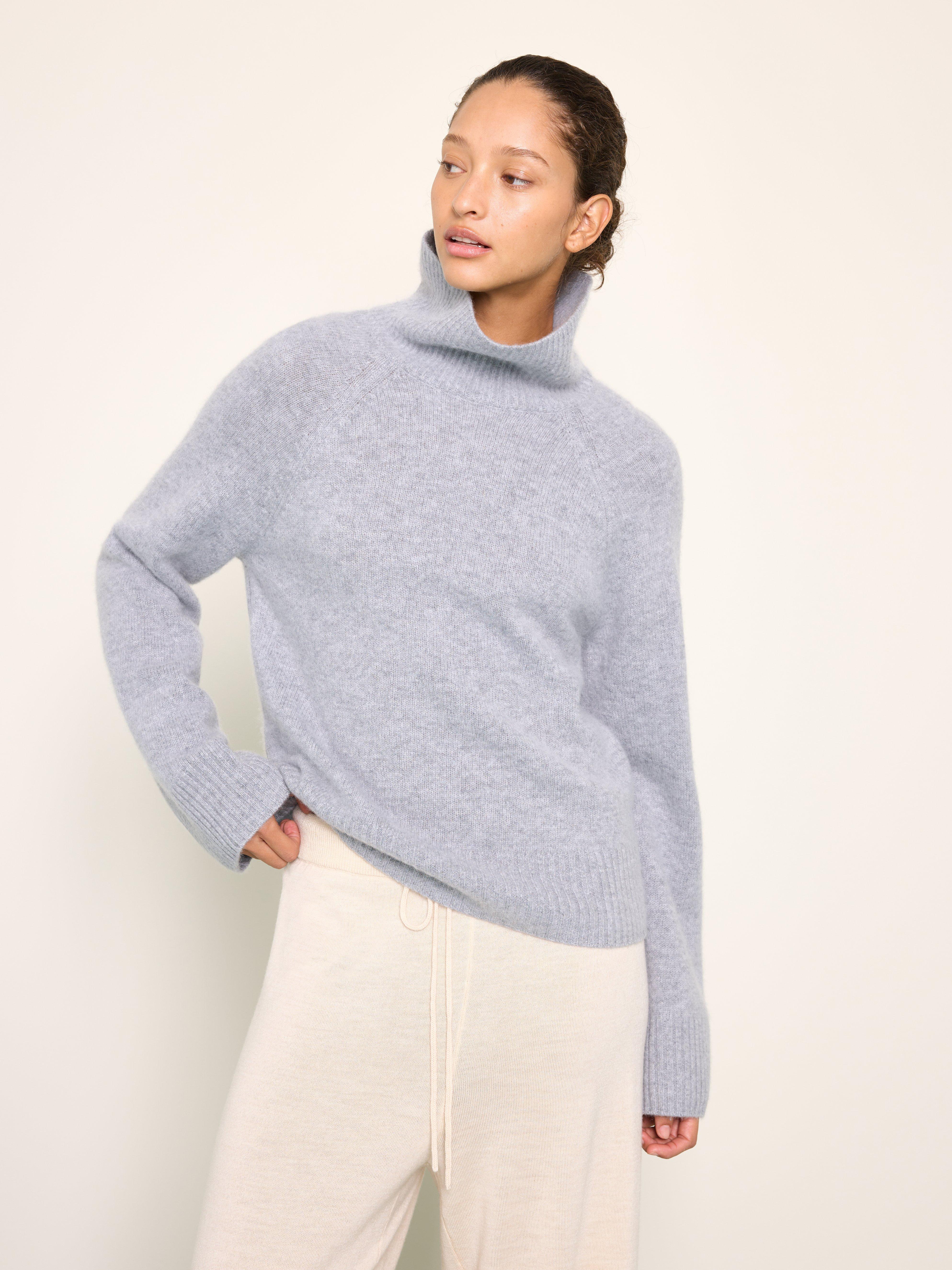 Roller Neck Sweater - Womens Wear - Grey
