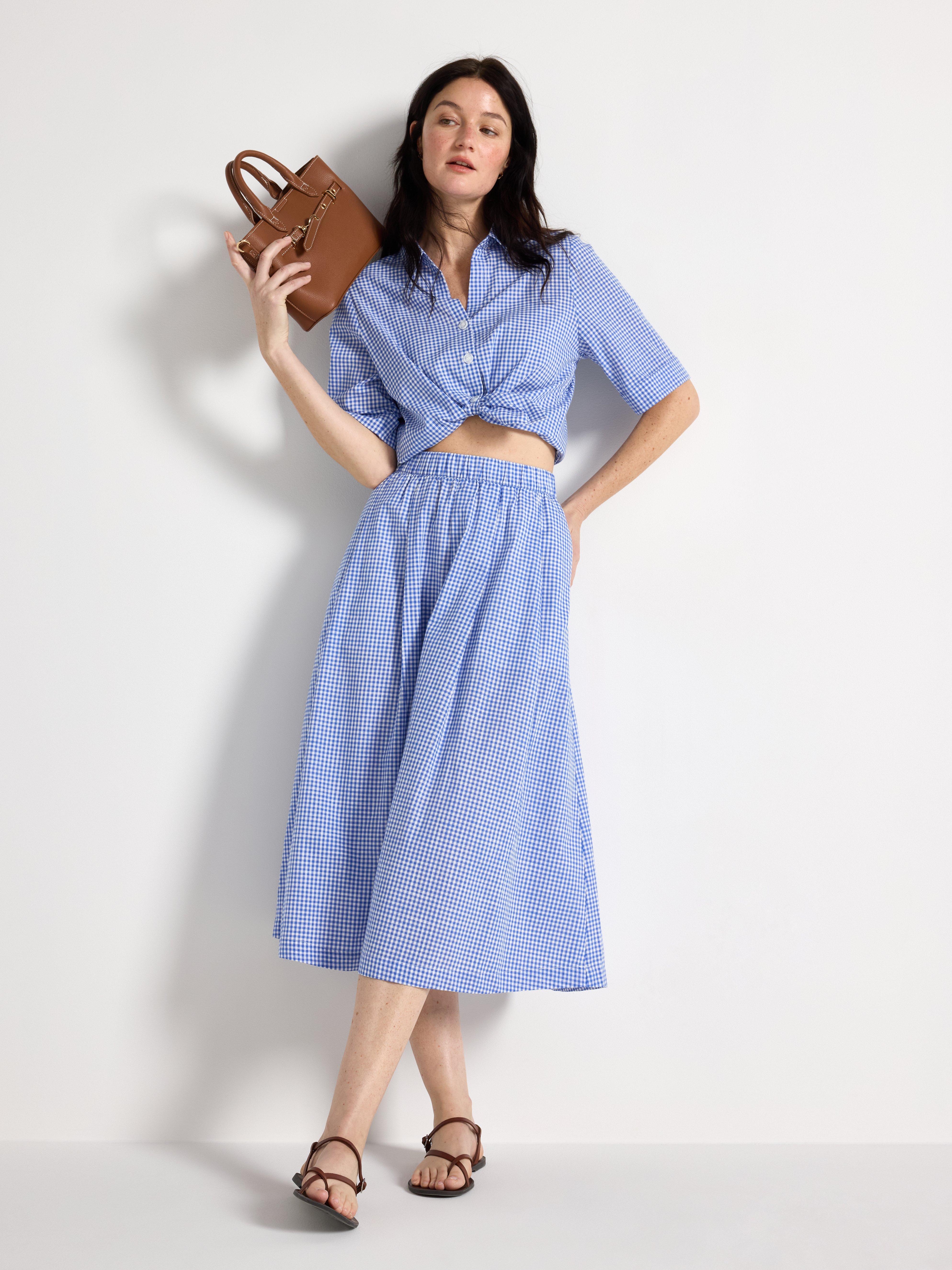 Skirt - Womens Wear - Blue