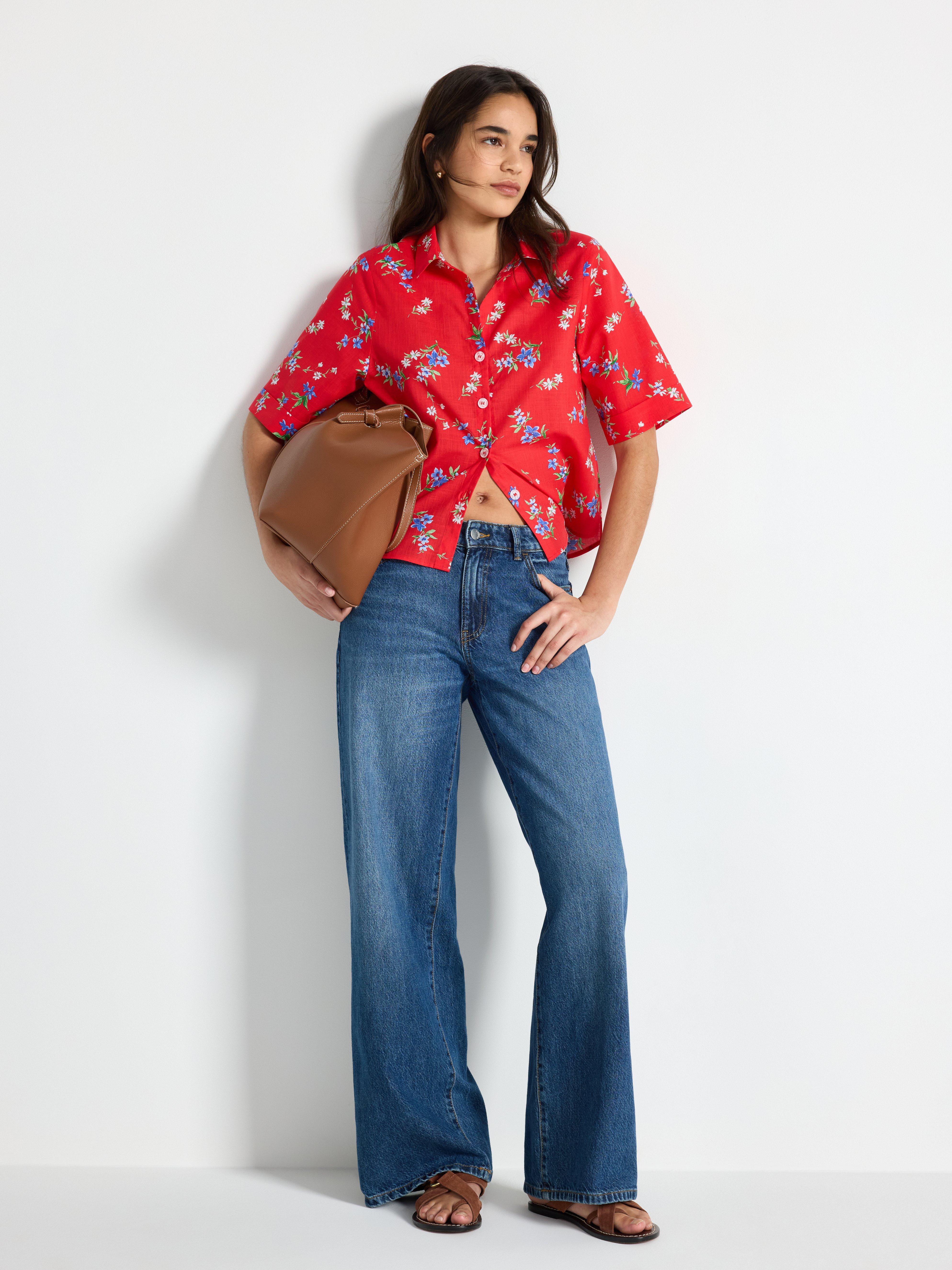 Shirt - Womens Wear - Red