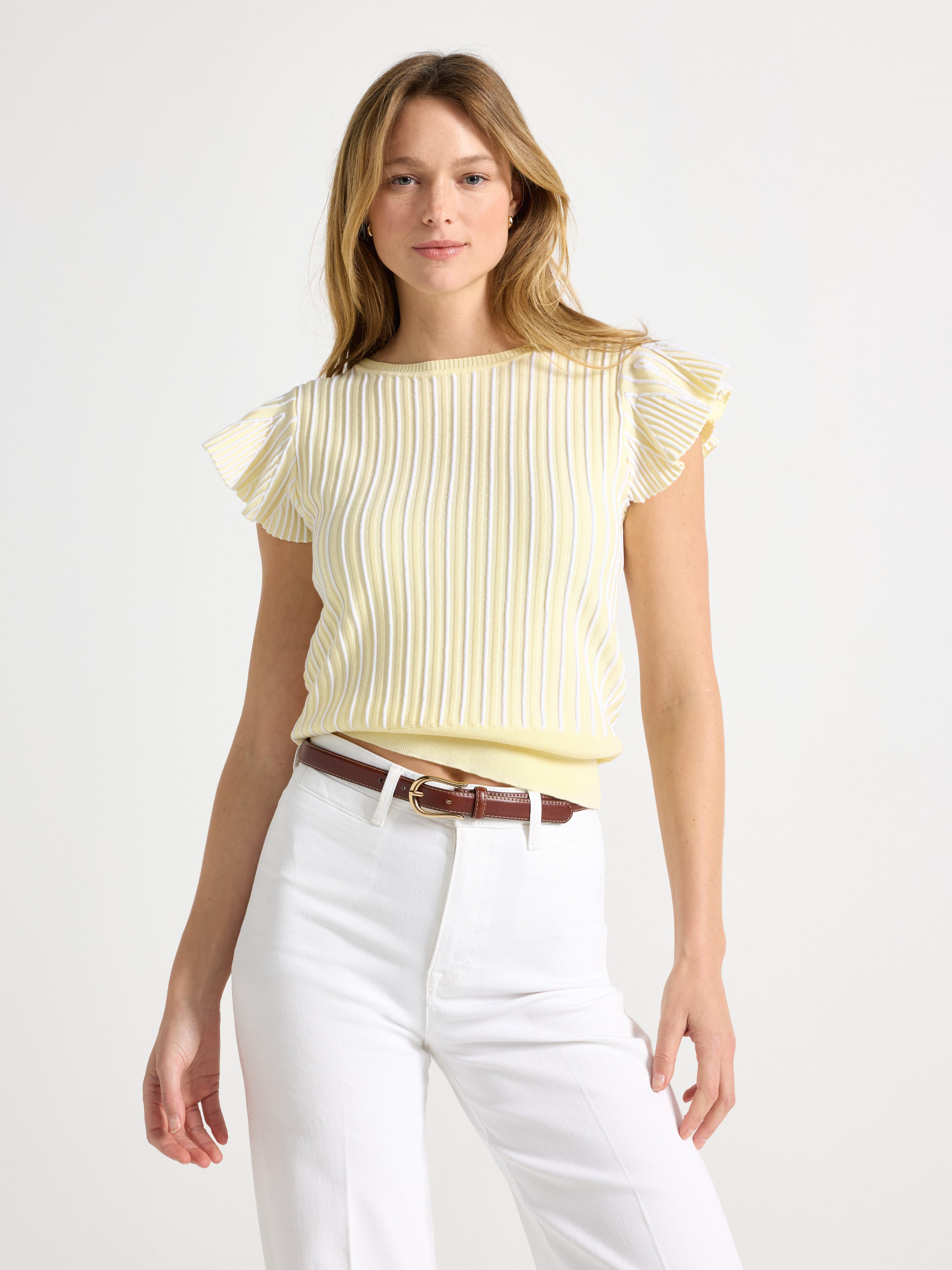 Top - Womens Wear - Yellow