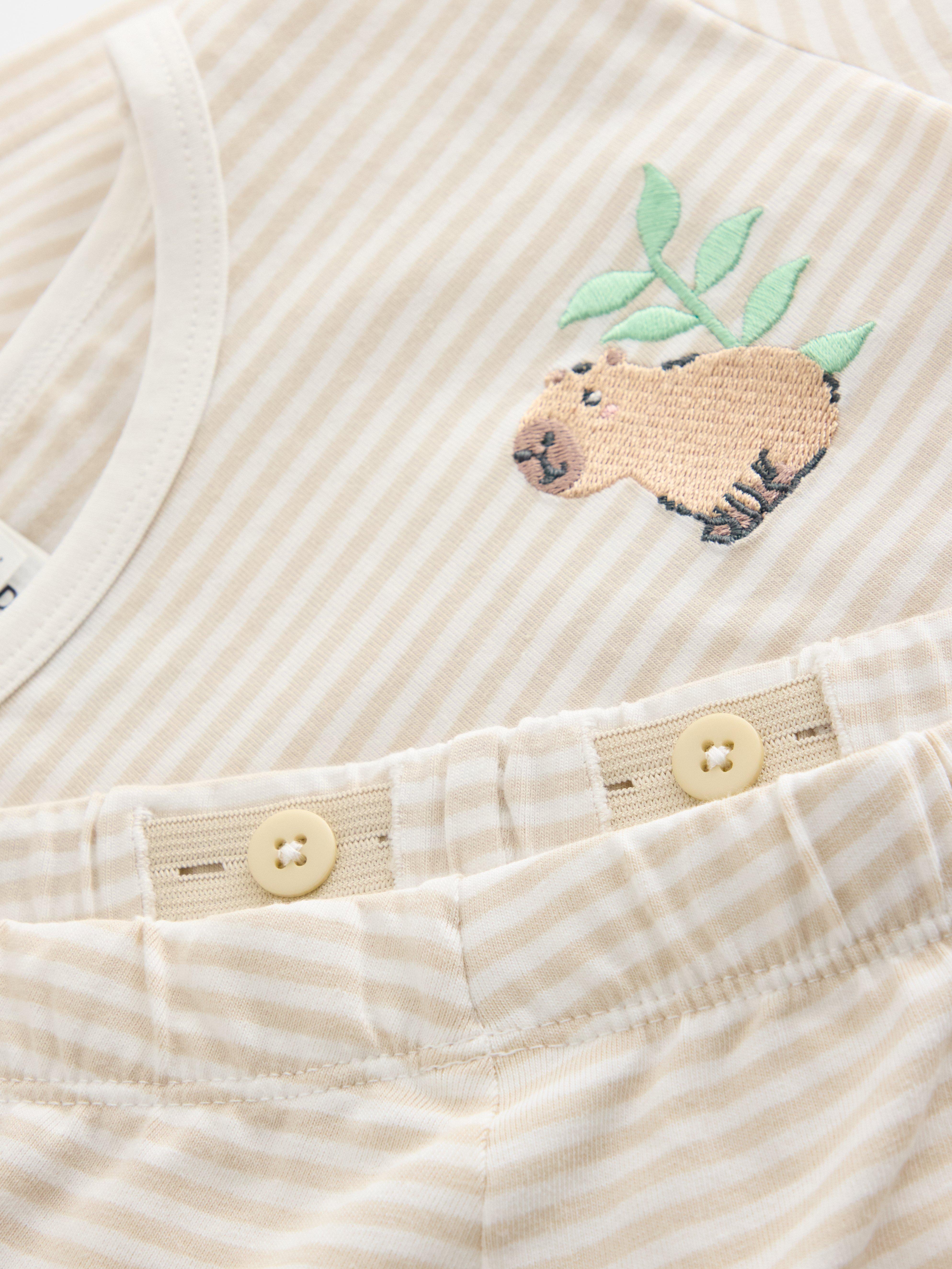 Pyjama Set - Kids Wear - Beige