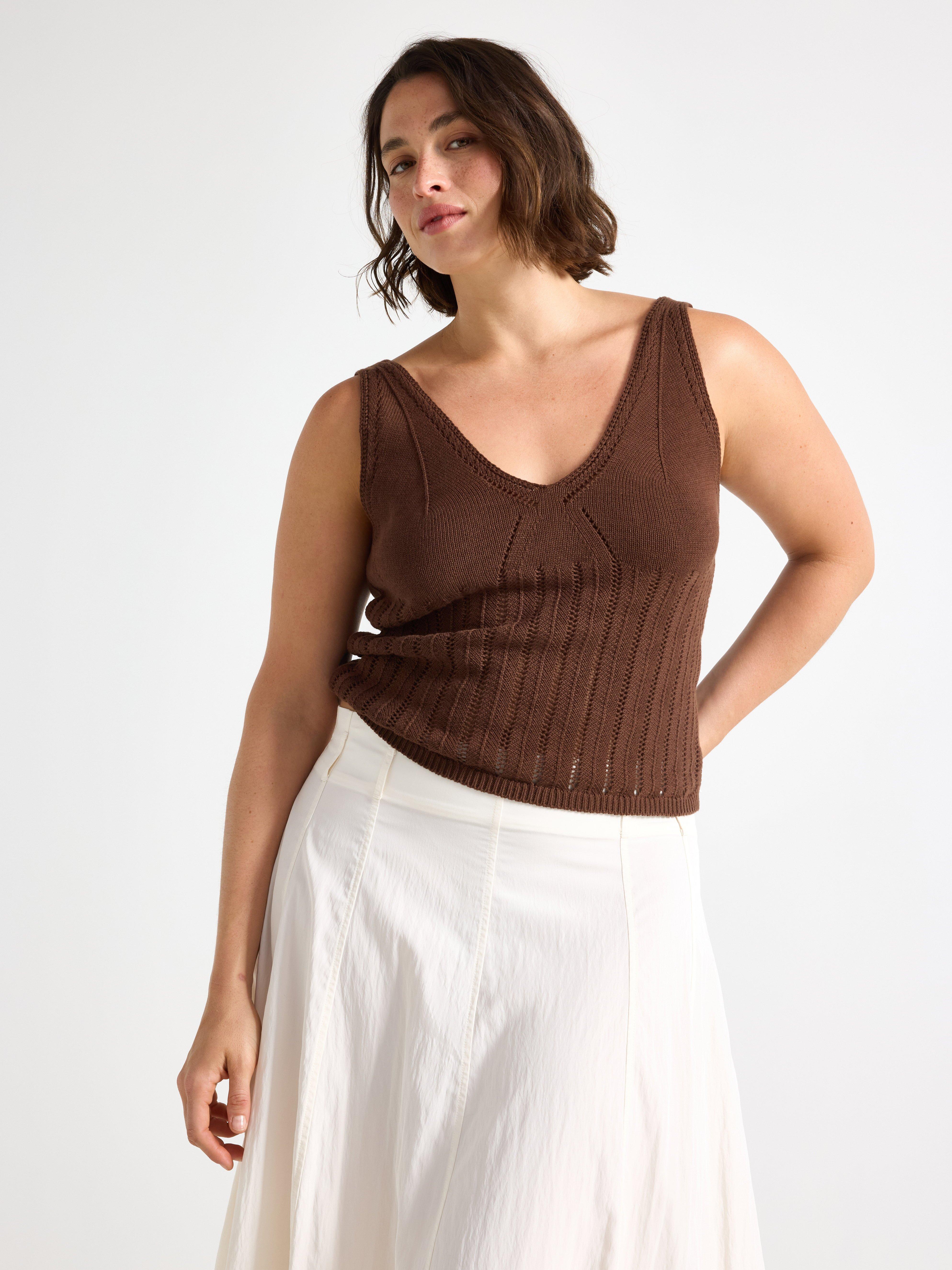 Knitted camisole | Lindex
