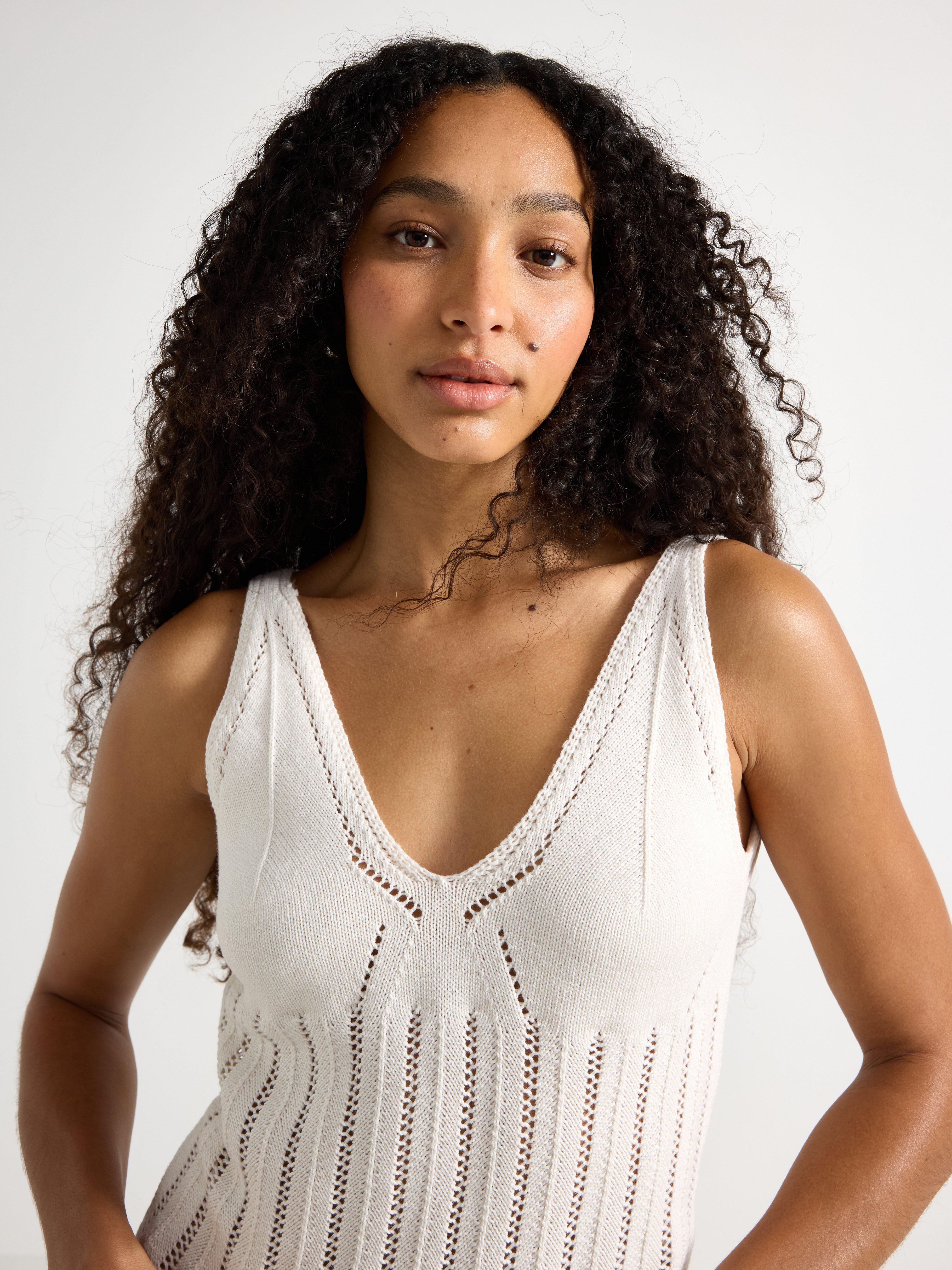 Singlet - Womens Wear - White