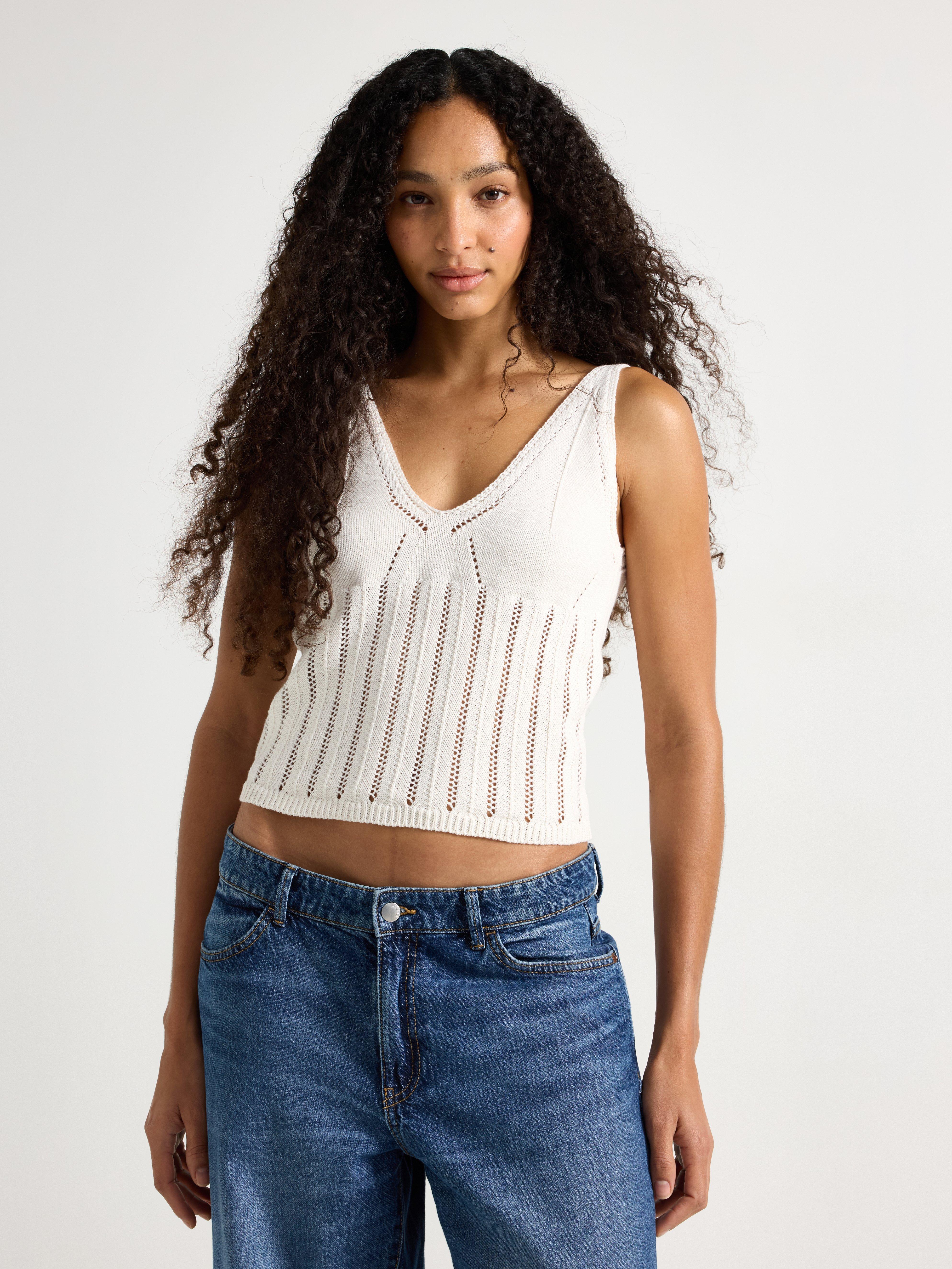 Singlet - Womens Wear - White