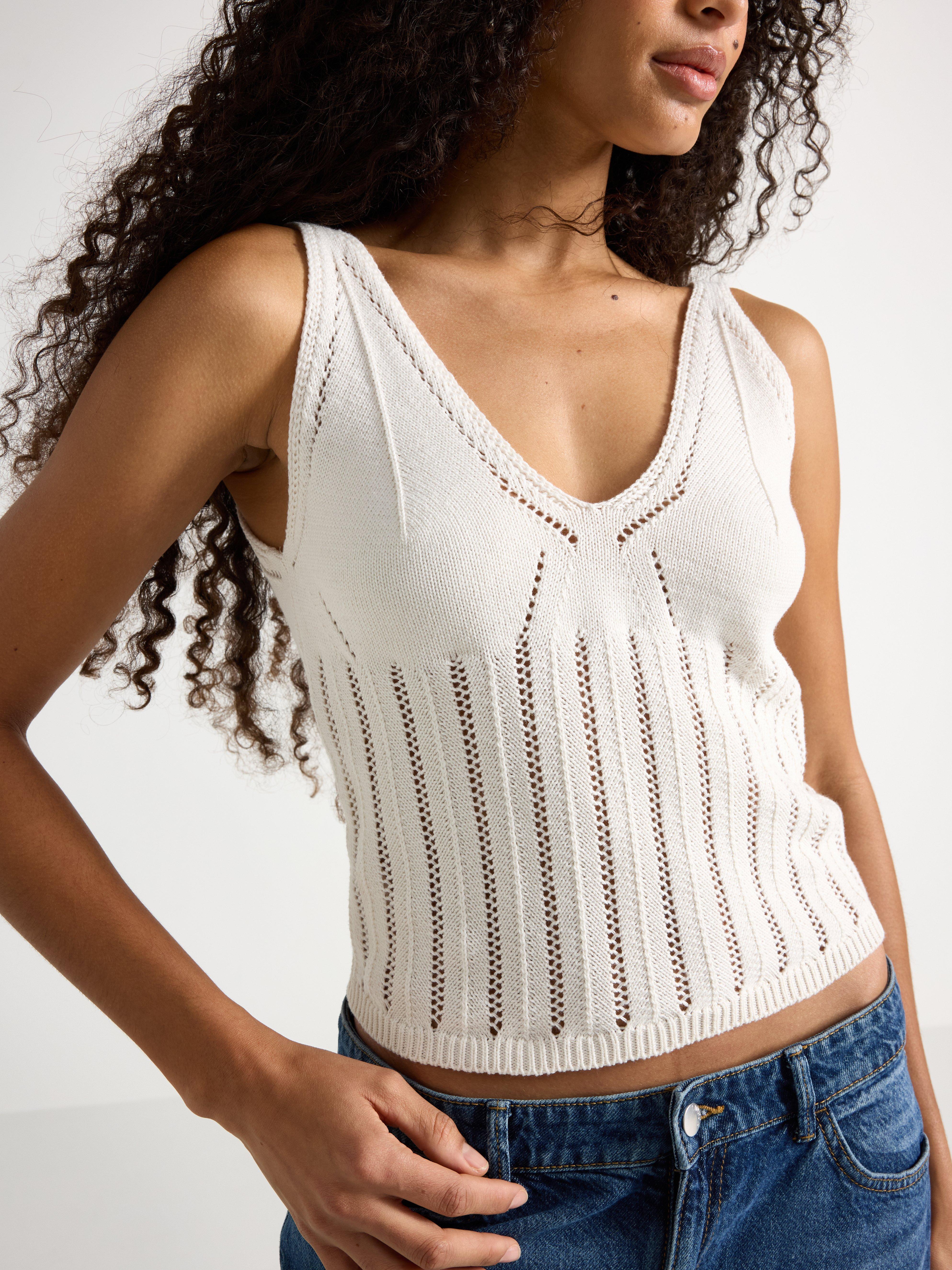Singlet - Womens Wear - White