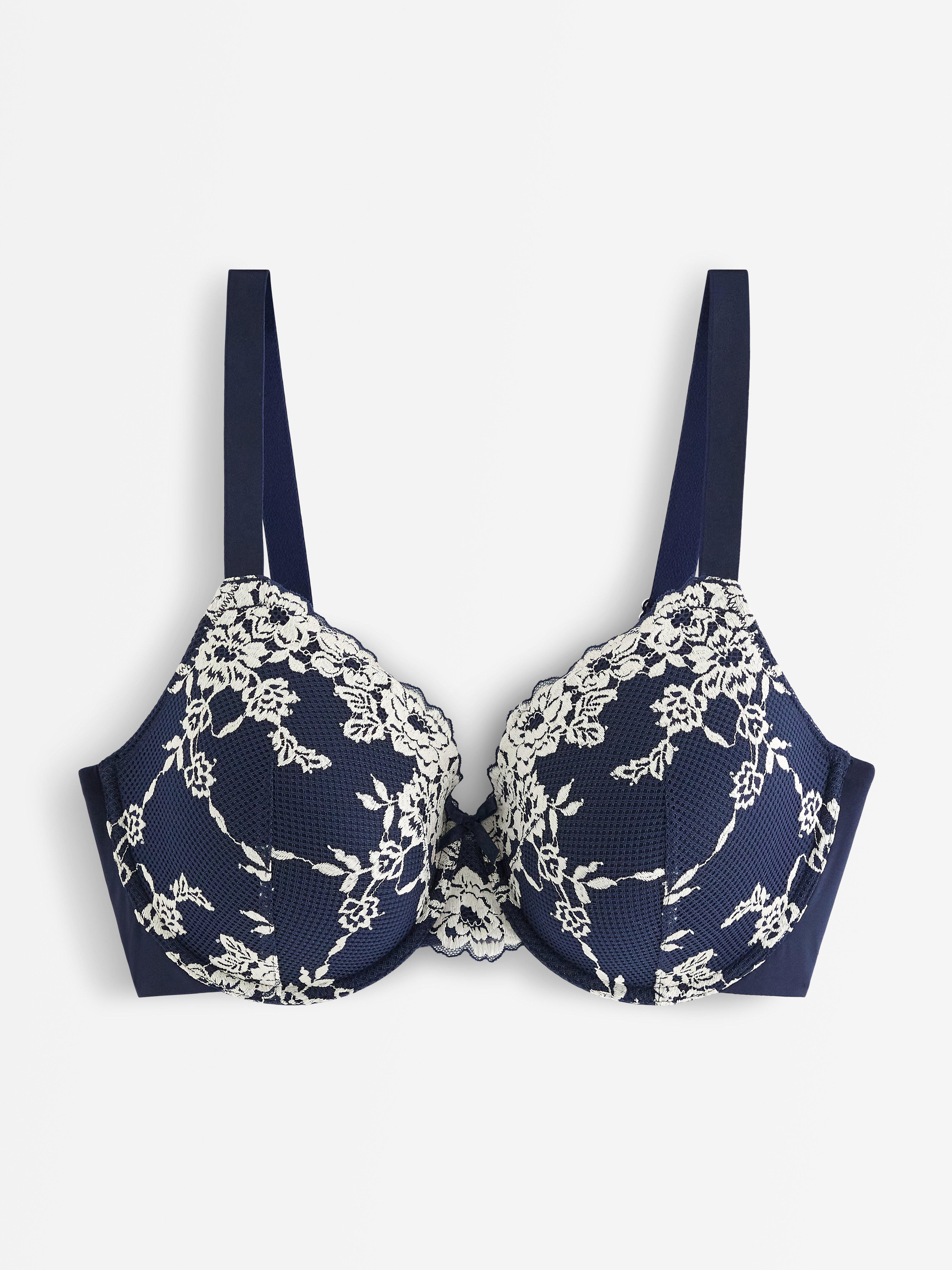 Dahlia T-shirt Bra -  - Blue