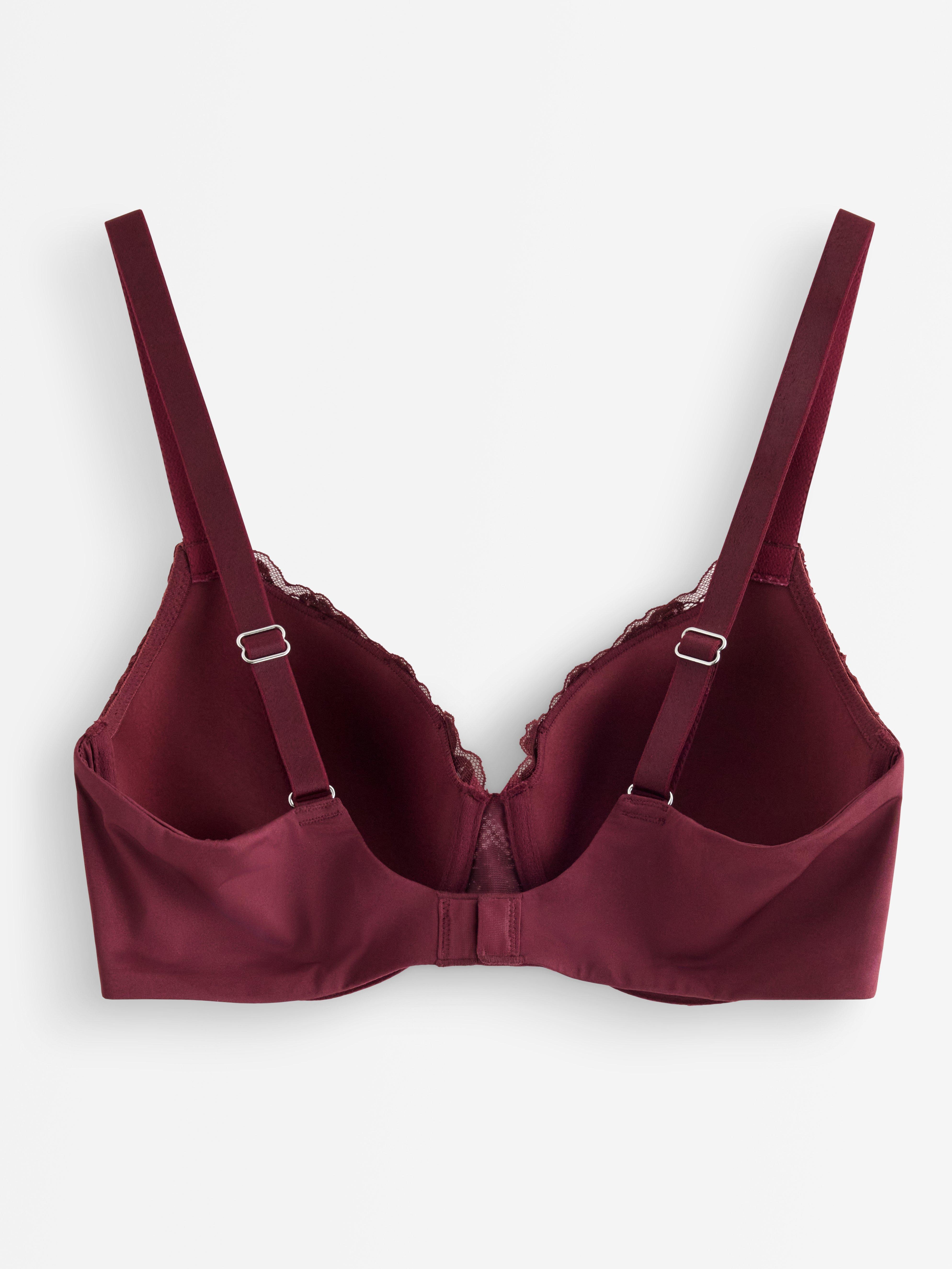 Dahlia T-shirt Bra - Lingerie - Red