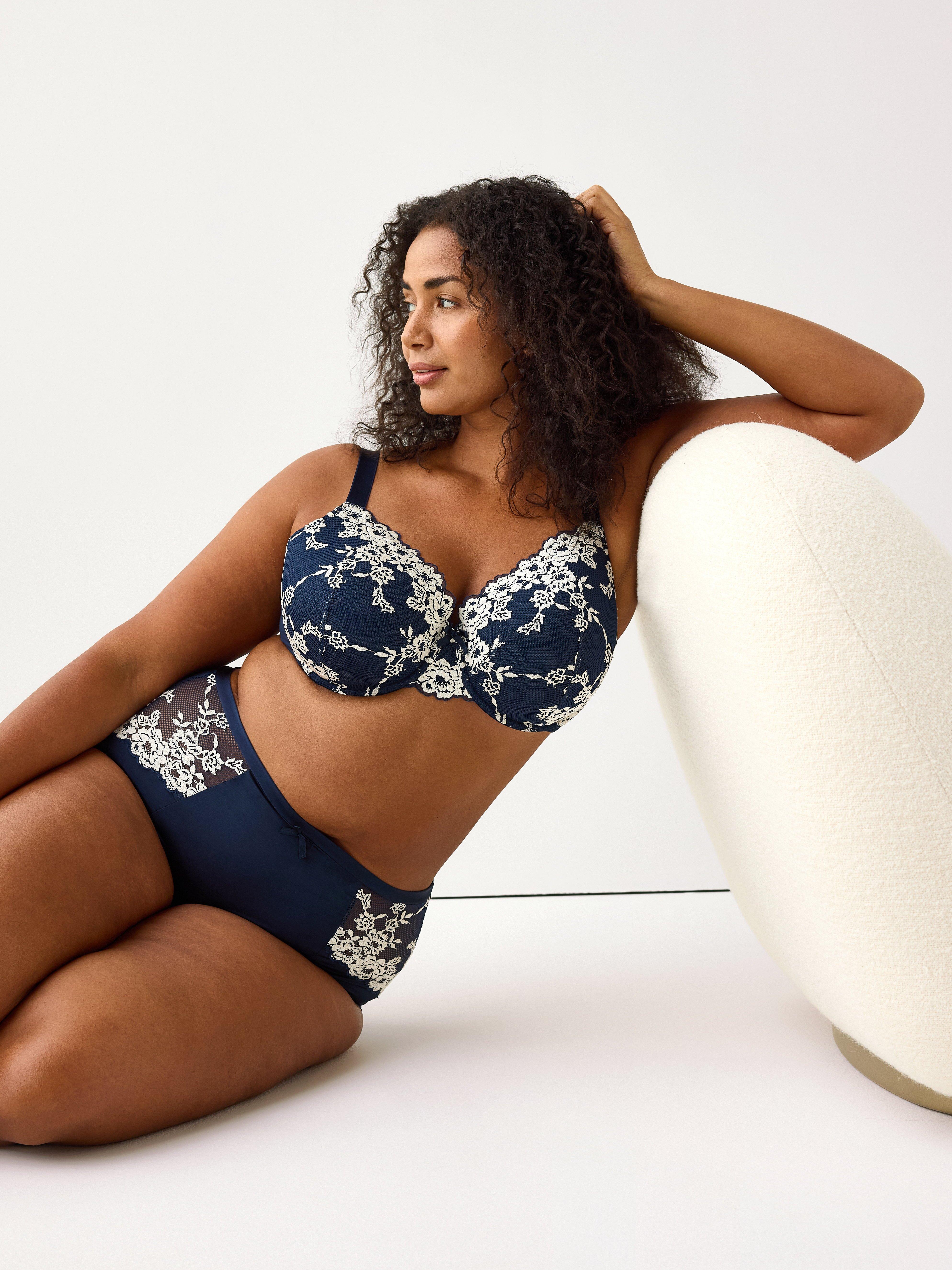 Dahlia T-shirt Bra - Lingerie - Blue