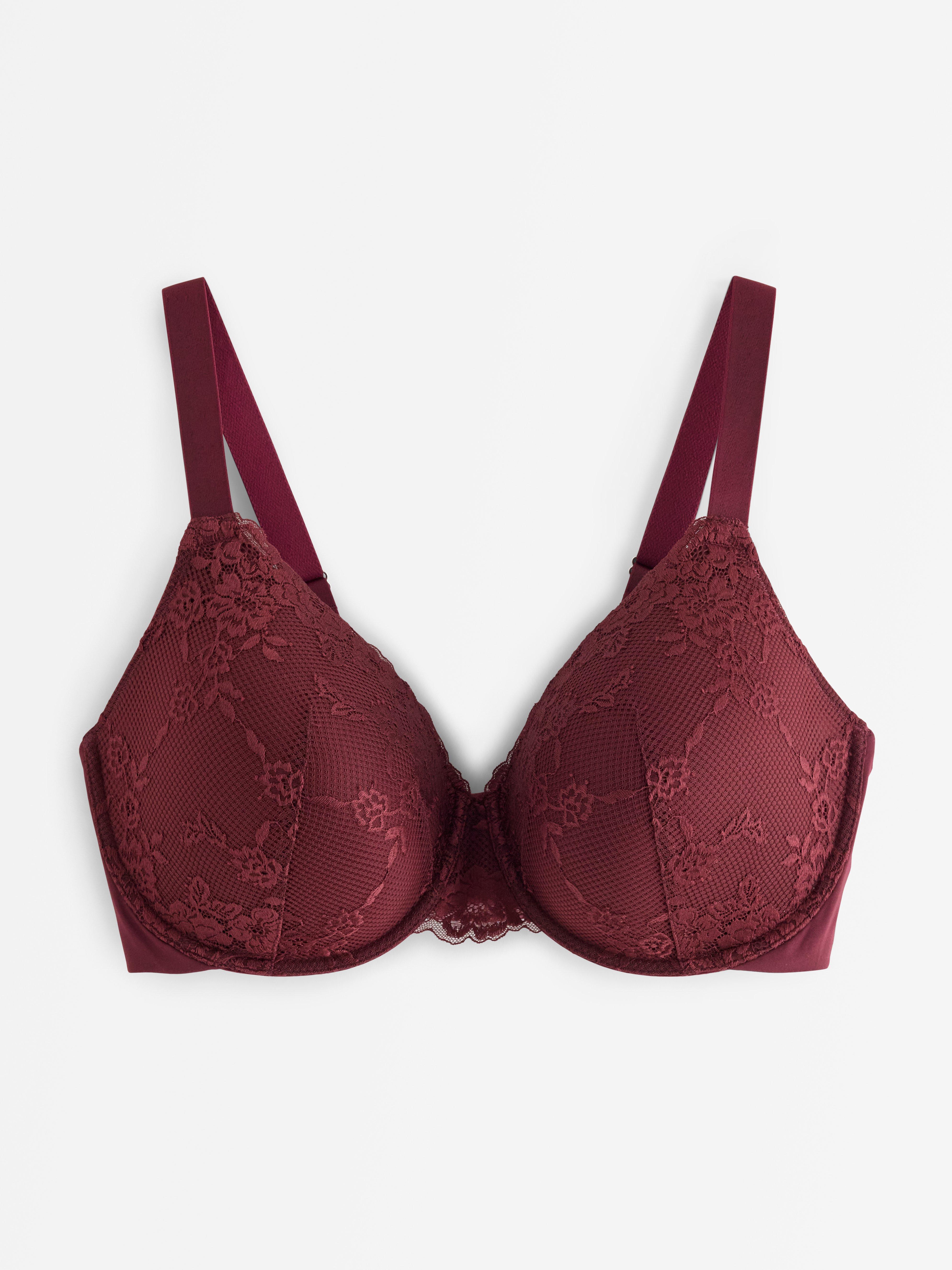 Dahlia T-shirt Bra - Lingerie - Red
