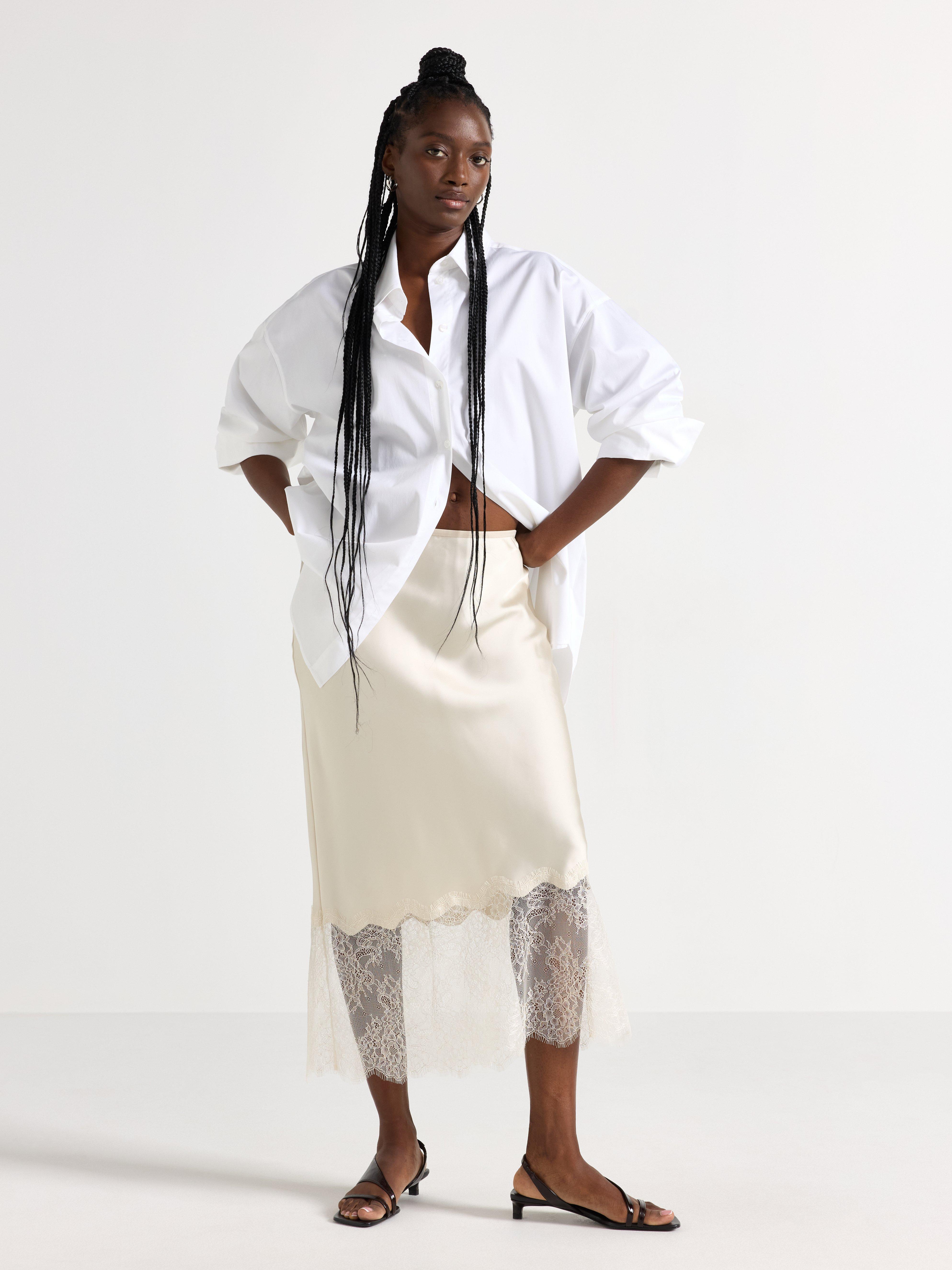 Skirt - Womens Wear - Beige