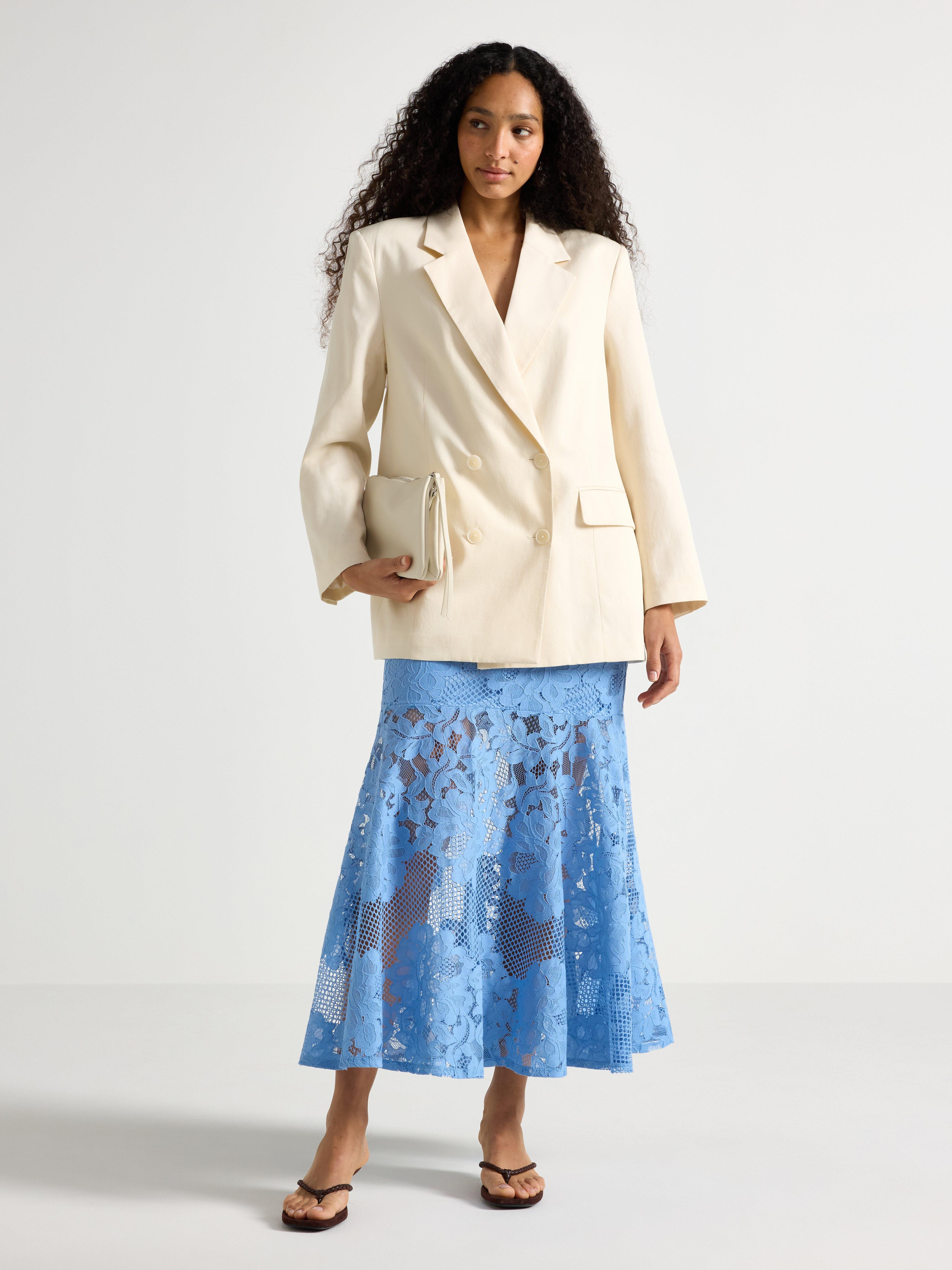 Maxi Skirt - Womens Wear - Blue